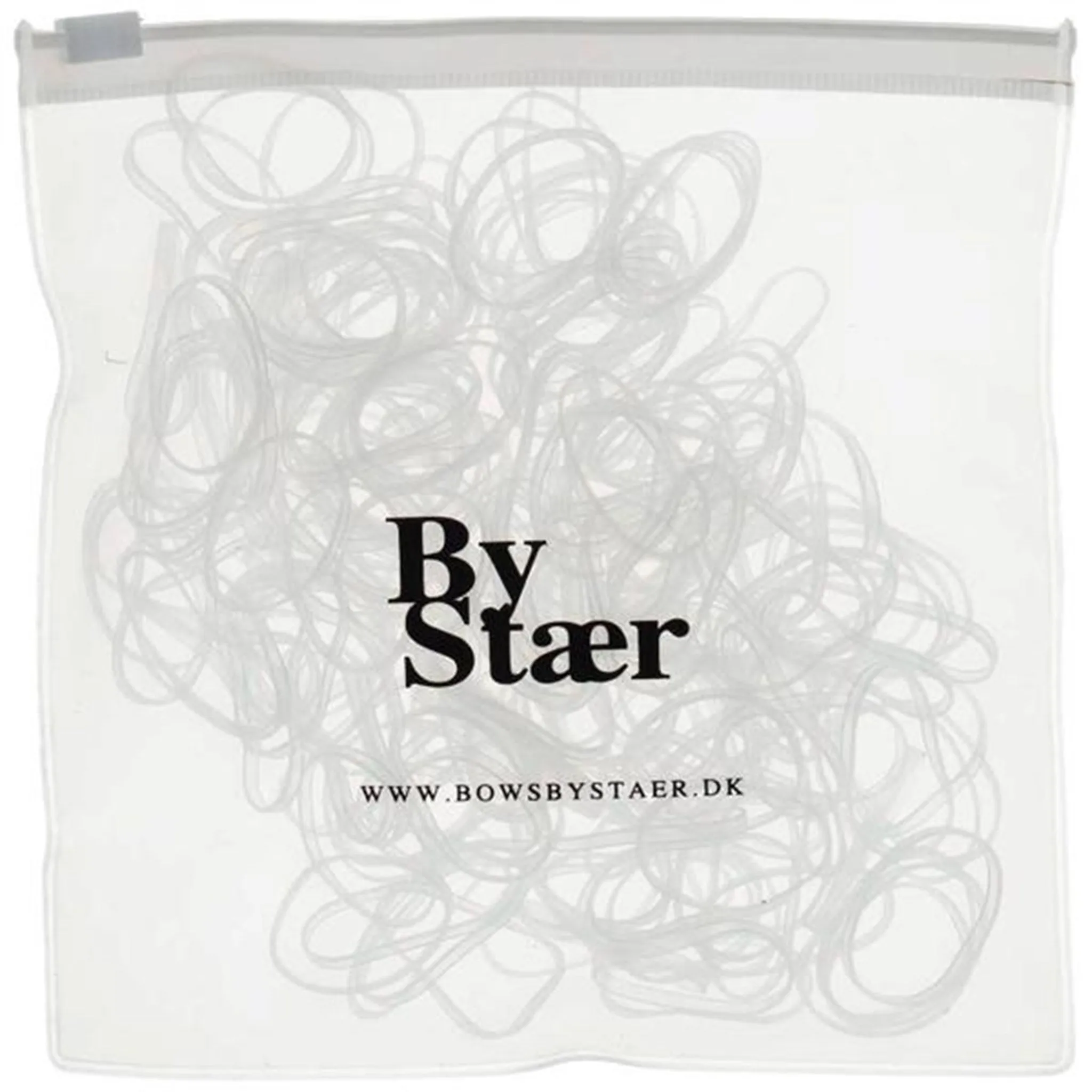Bow's by Str Silicone Hair Elastics Clear