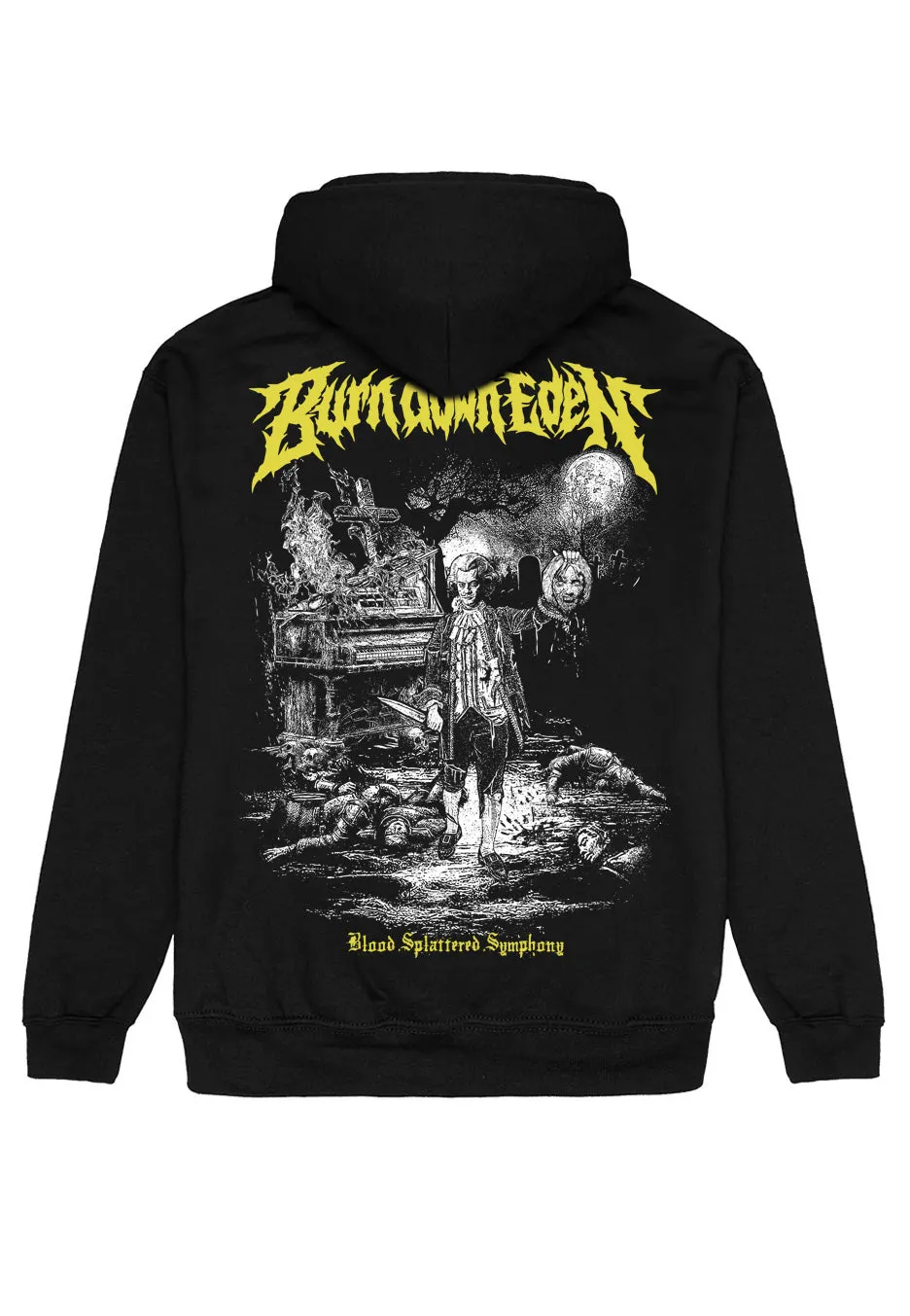 Burn Down Eden - Blood Splattered Symphony - Hoodie