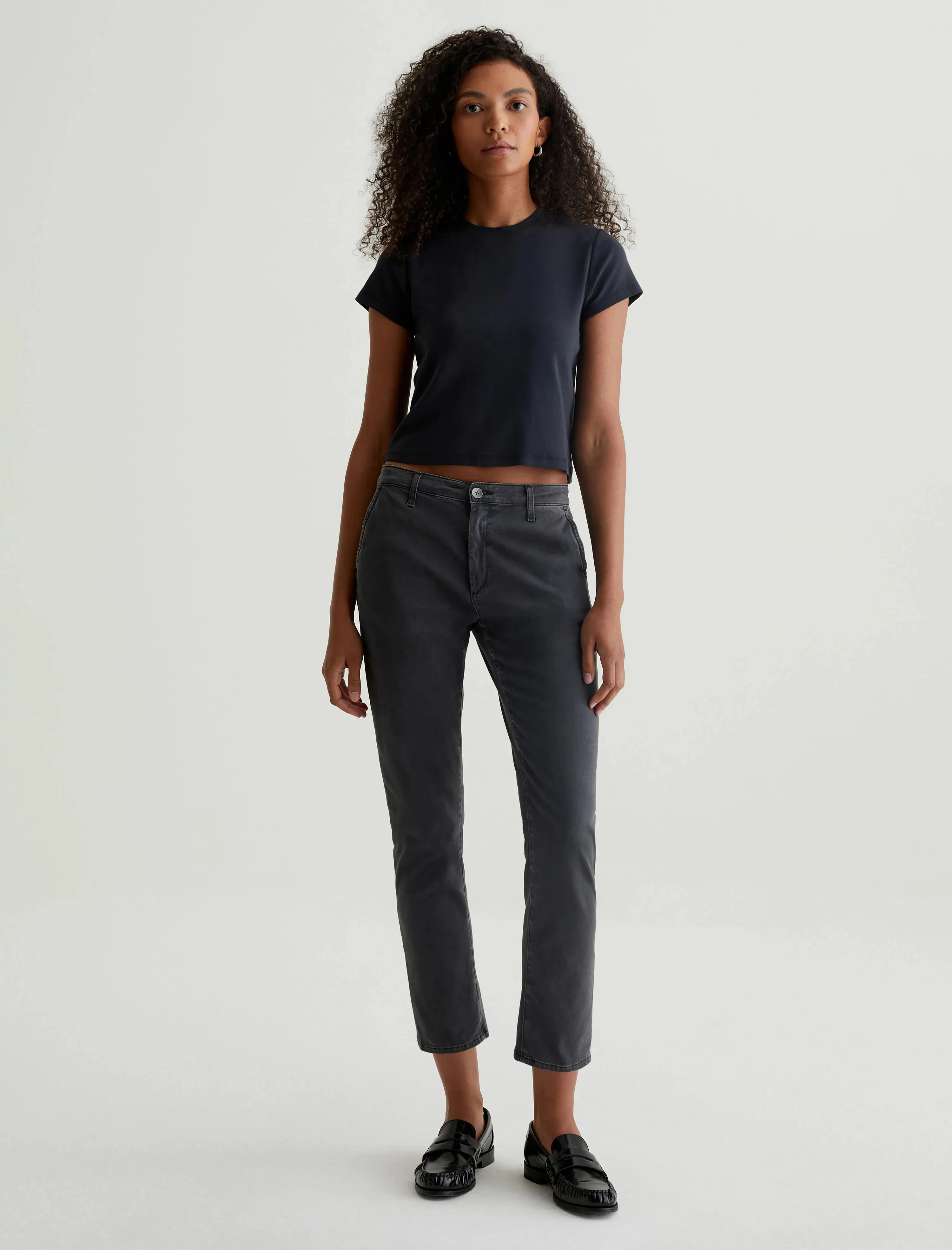CADEN TAILORED TROUSER IN SULFUR NIGHT SHADOW
