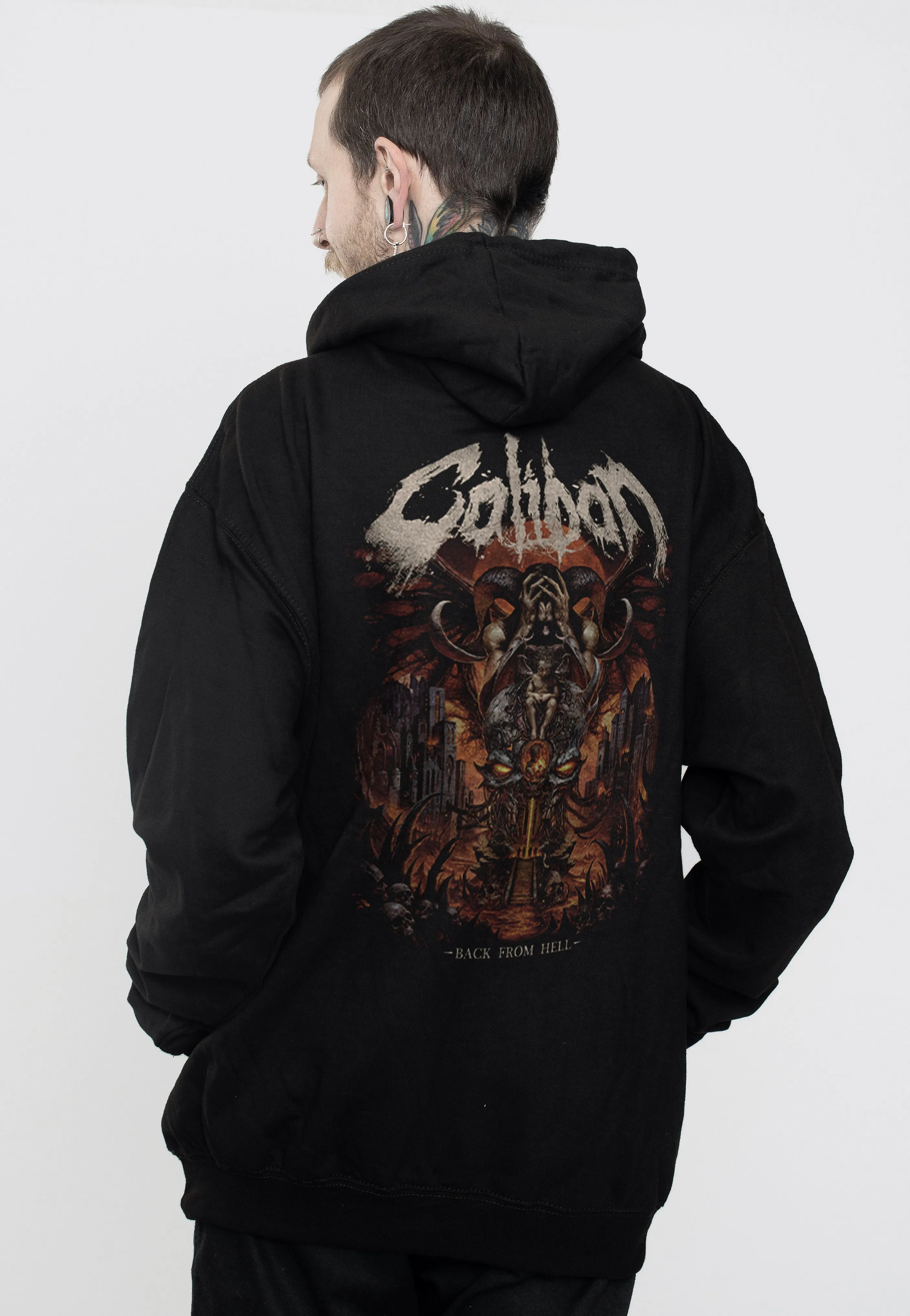 Caliban - Back From Hell Artwork - Hoodie