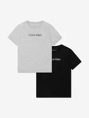 Calvin Klein Kids 2 Pack T-Shirt Set in Multicolour