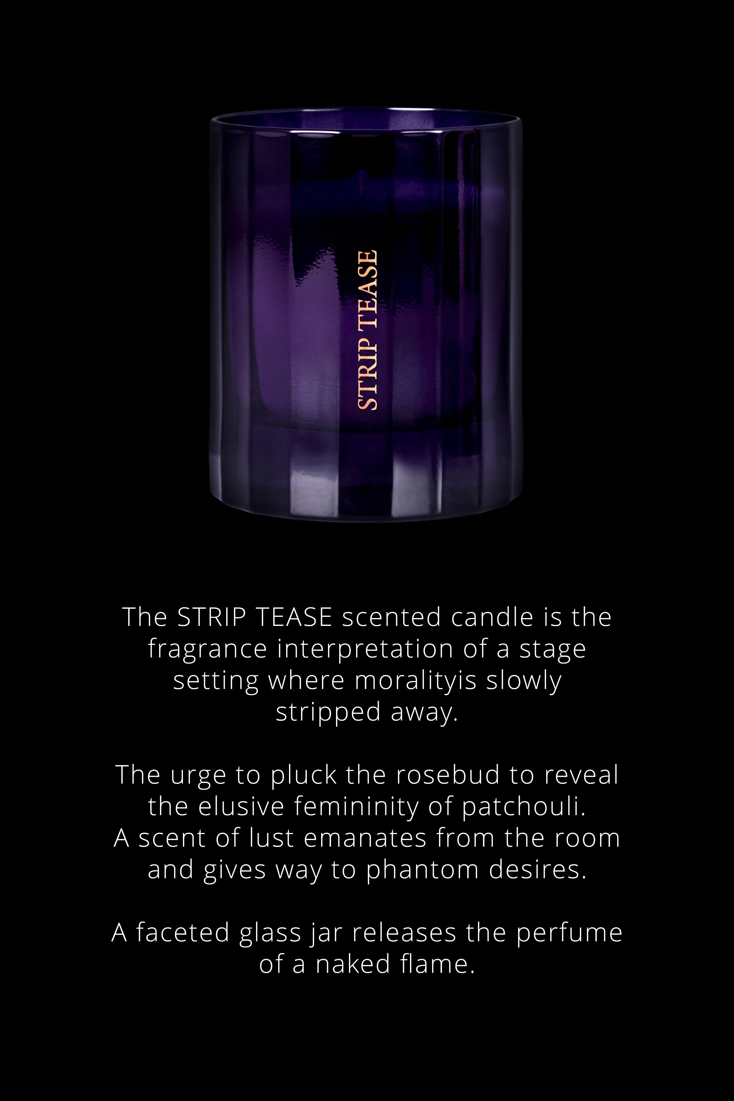 Candle Strip Tease - Powdery notes Maison Close