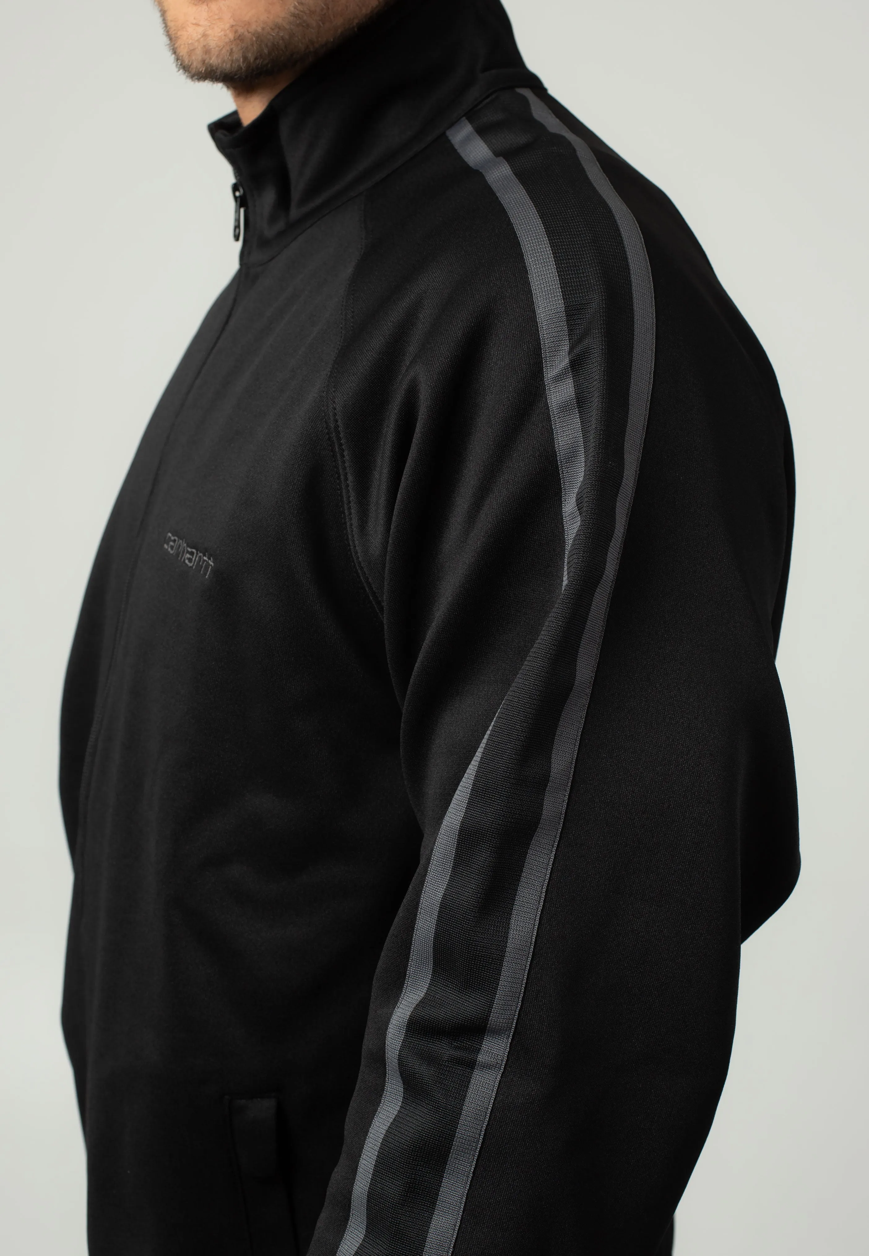 Carhartt WIP - Bolan Black/Graphite - Track Jacket