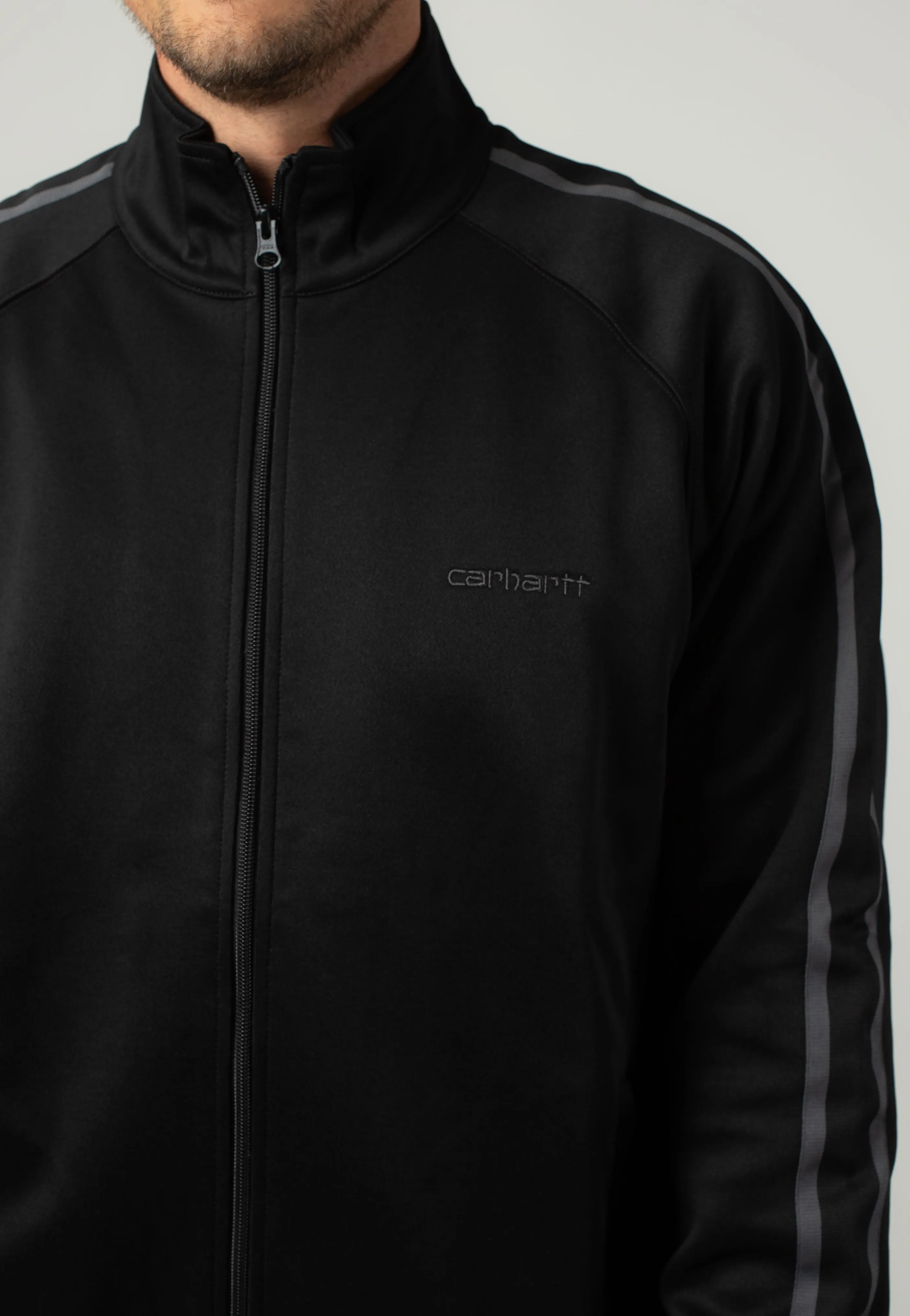 Carhartt WIP - Bolan Black/Graphite - Track Jacket