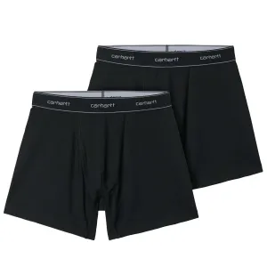 Carhartt WIP Cotton Trunks (2 Pack) - Black/Black