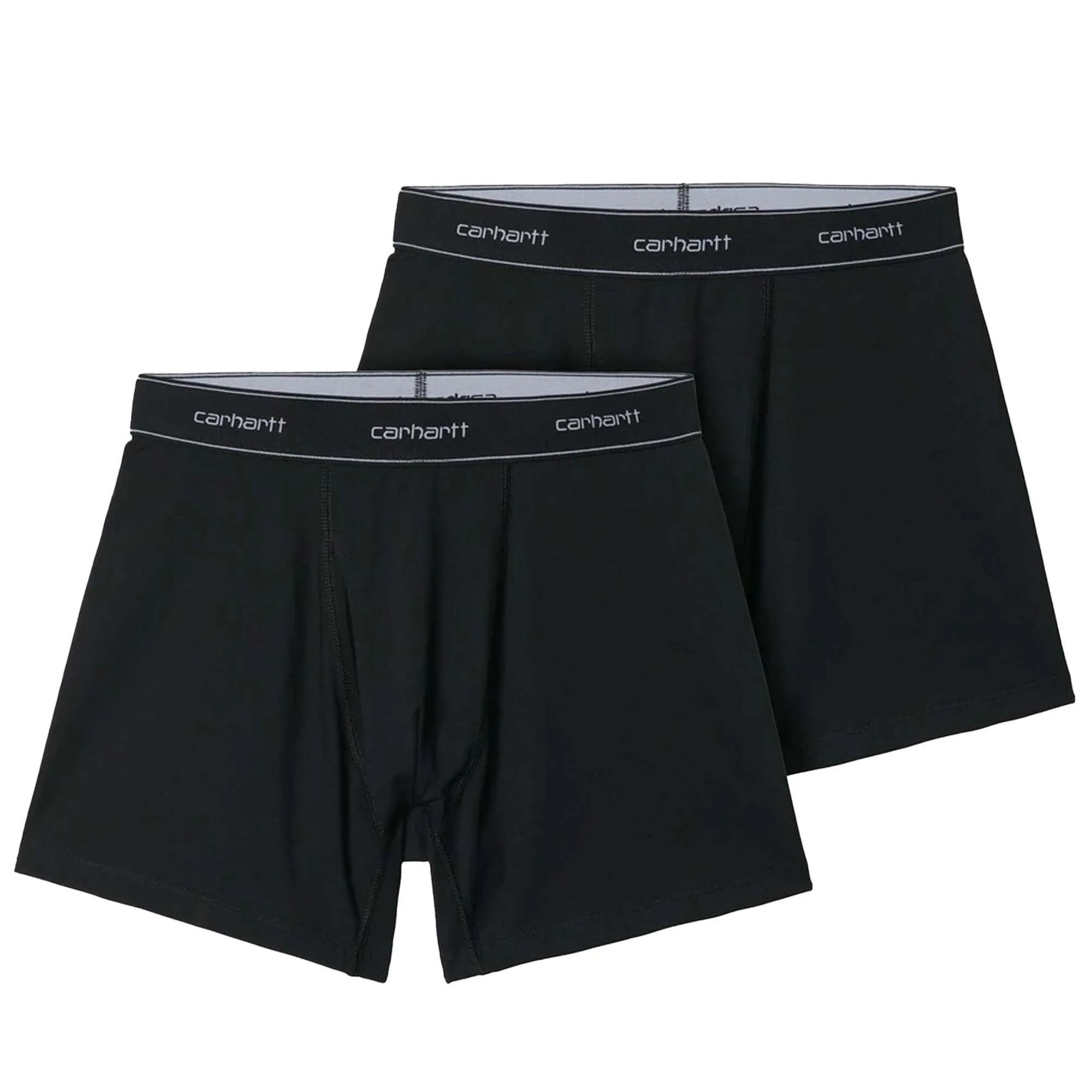 Carhartt WIP Cotton Trunks (2 Pack) - Black/Black