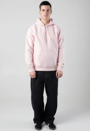 Carhartt WIP - Hooded Chase Air Pink/Gold - Hoodie