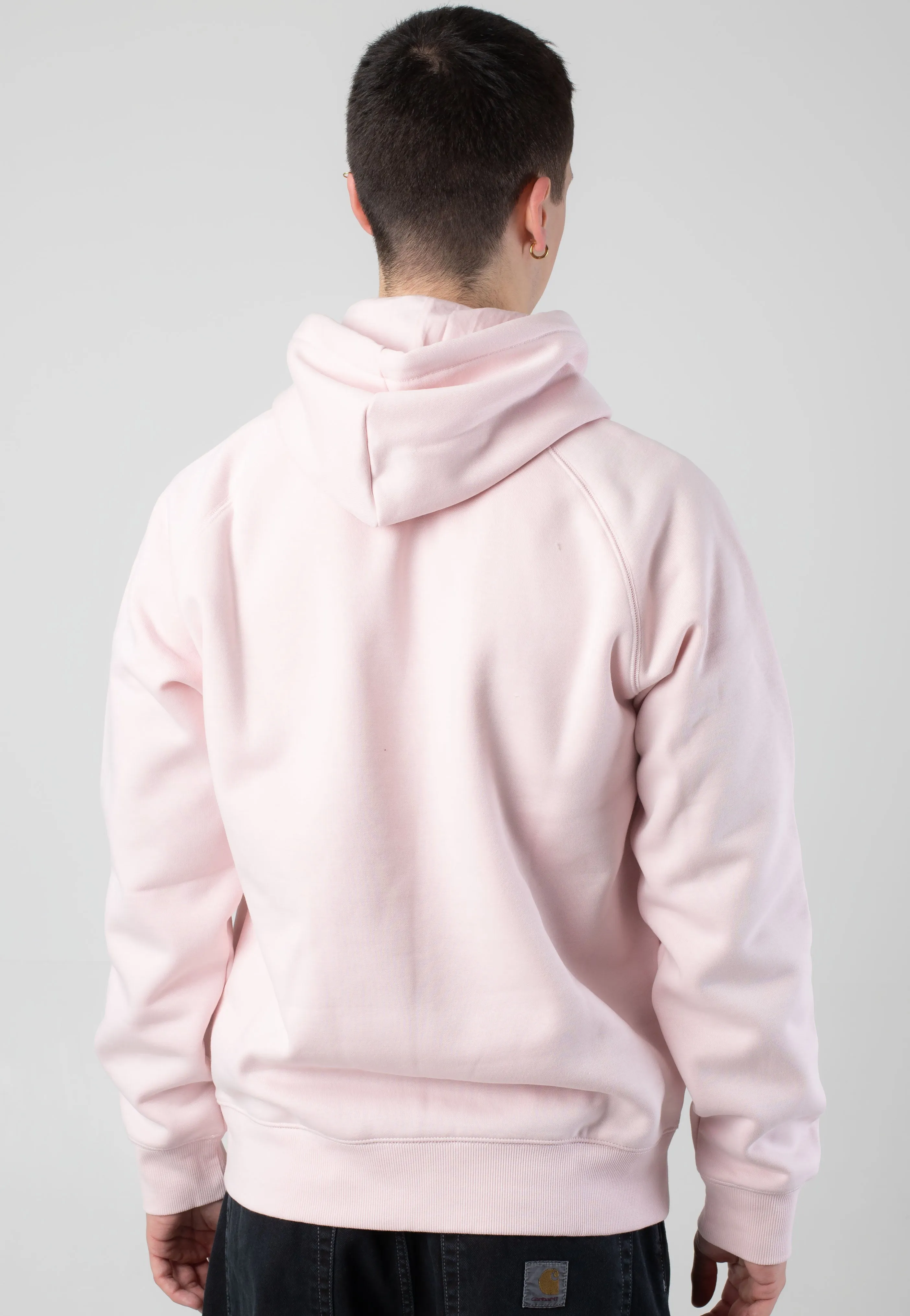 Carhartt WIP - Hooded Chase Air Pink/Gold - Hoodie
