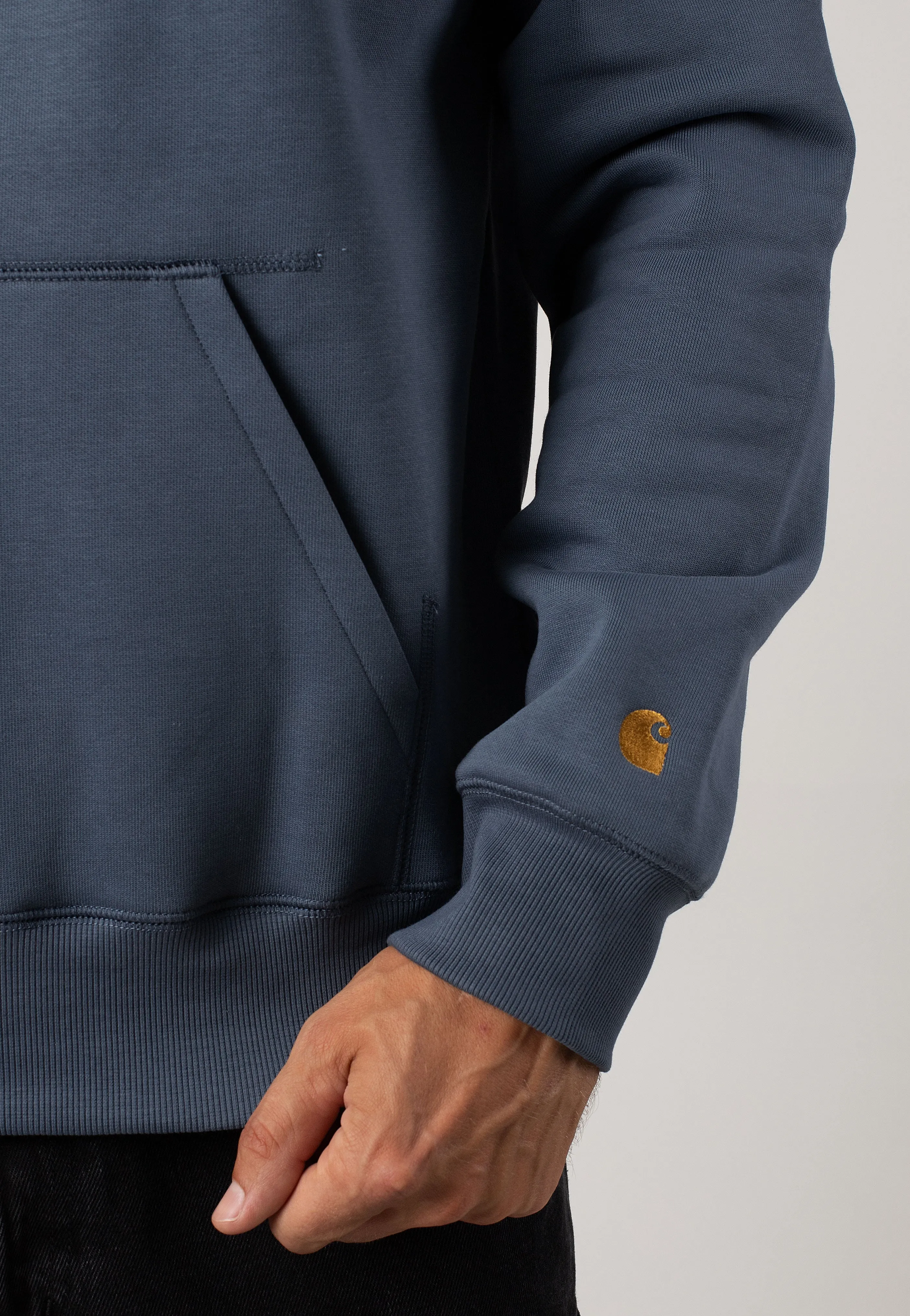 Carhartt WIP - Hooded Chase Positano/Gold - Hoodie