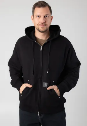 Carhartt WIP - Hooded Eldon Black - Zipper