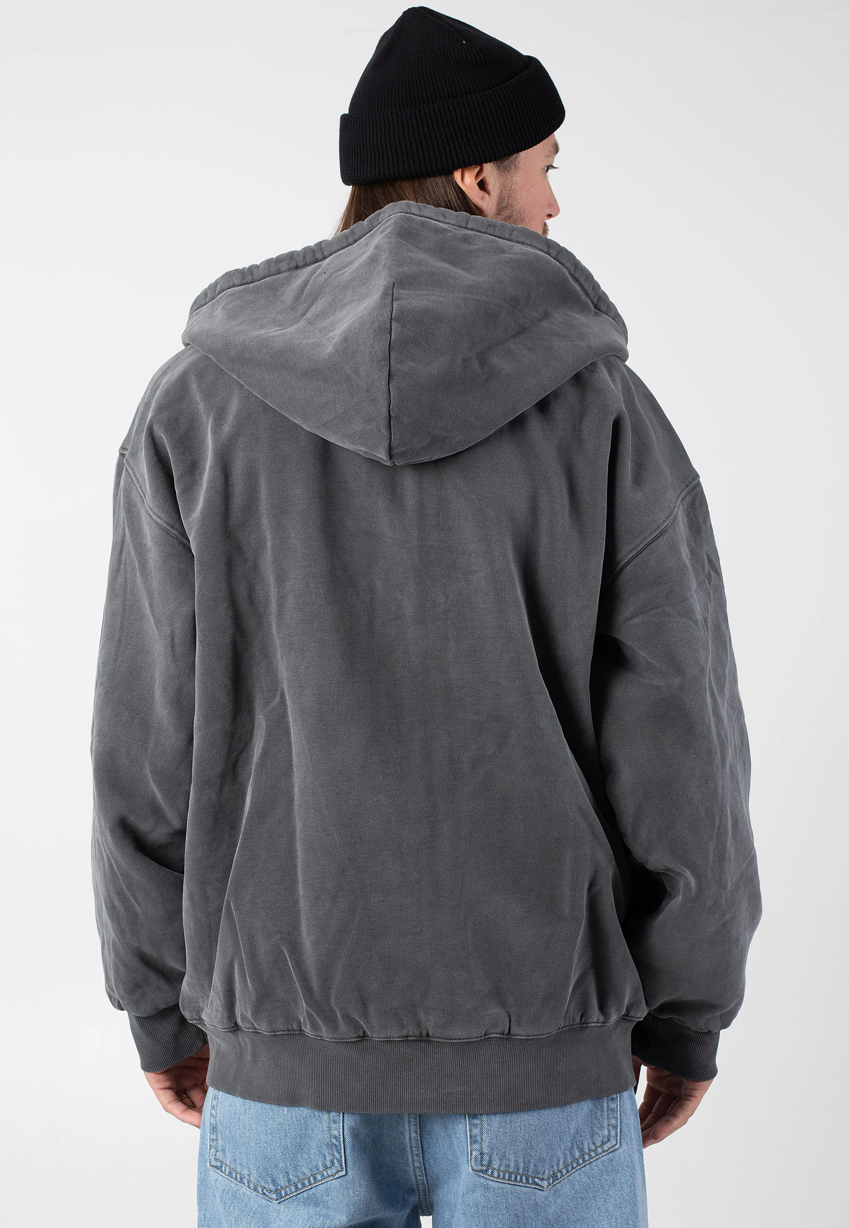 Carhartt WIP - Hooded Vista Garment Dyed Graphite - Jacket