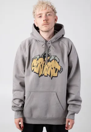 Carhartt WIP - Hooded Yute Misty Grey - Hoodie