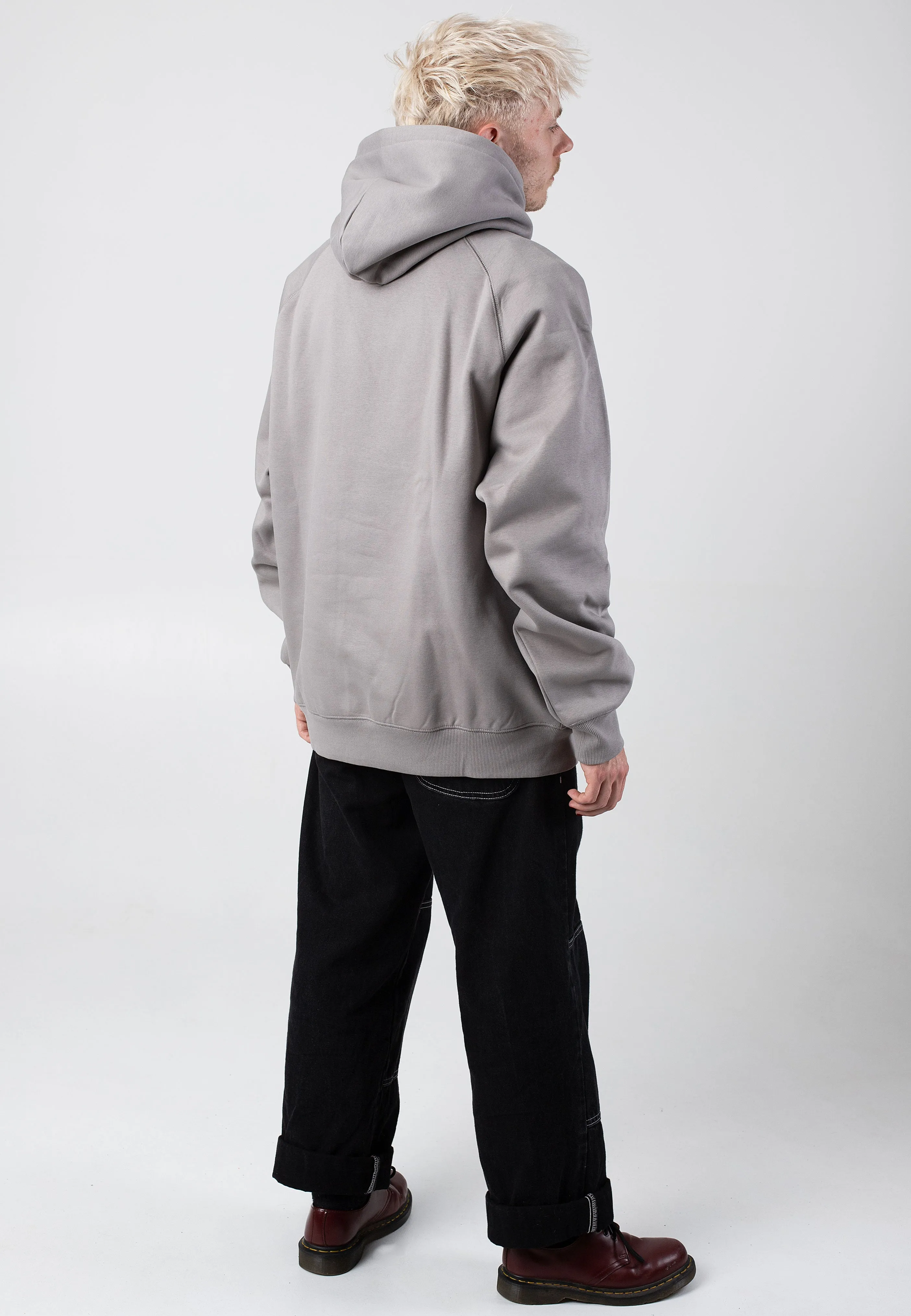 Carhartt WIP - Hooded Yute Misty Grey - Hoodie