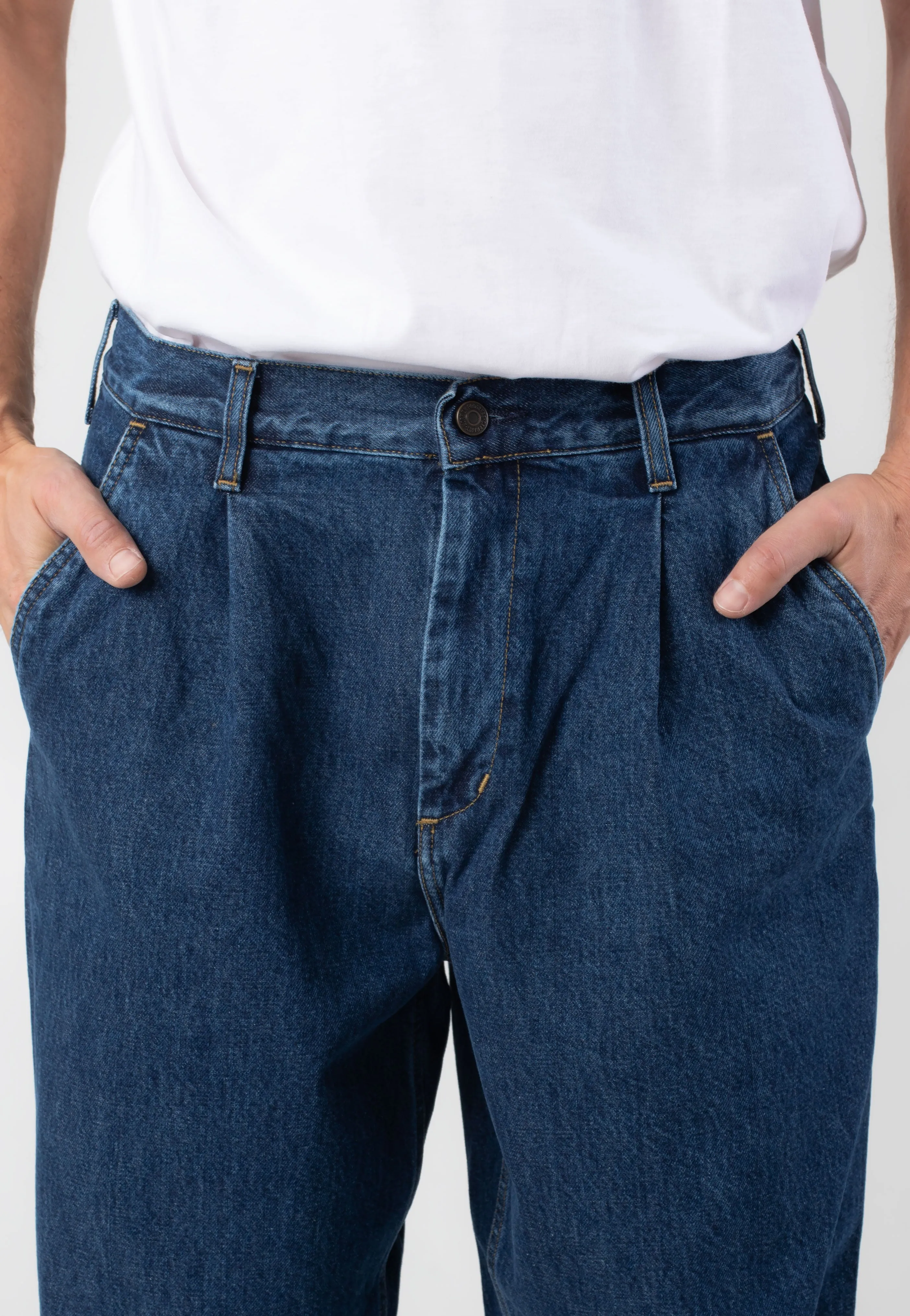 Carhartt WIP - Jace Stone Washed Blue - Pants