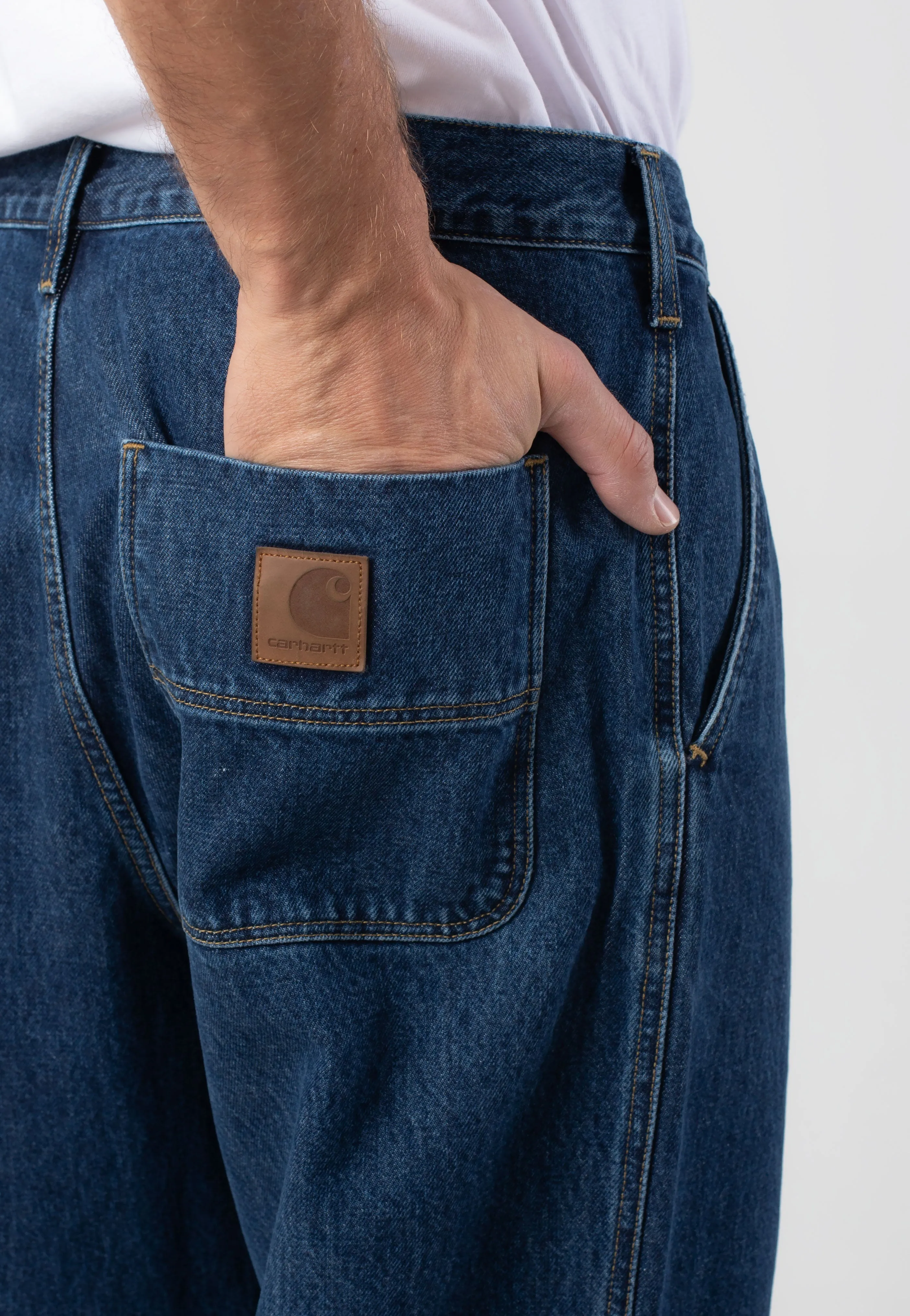 Carhartt WIP - Jace Stone Washed Blue - Pants