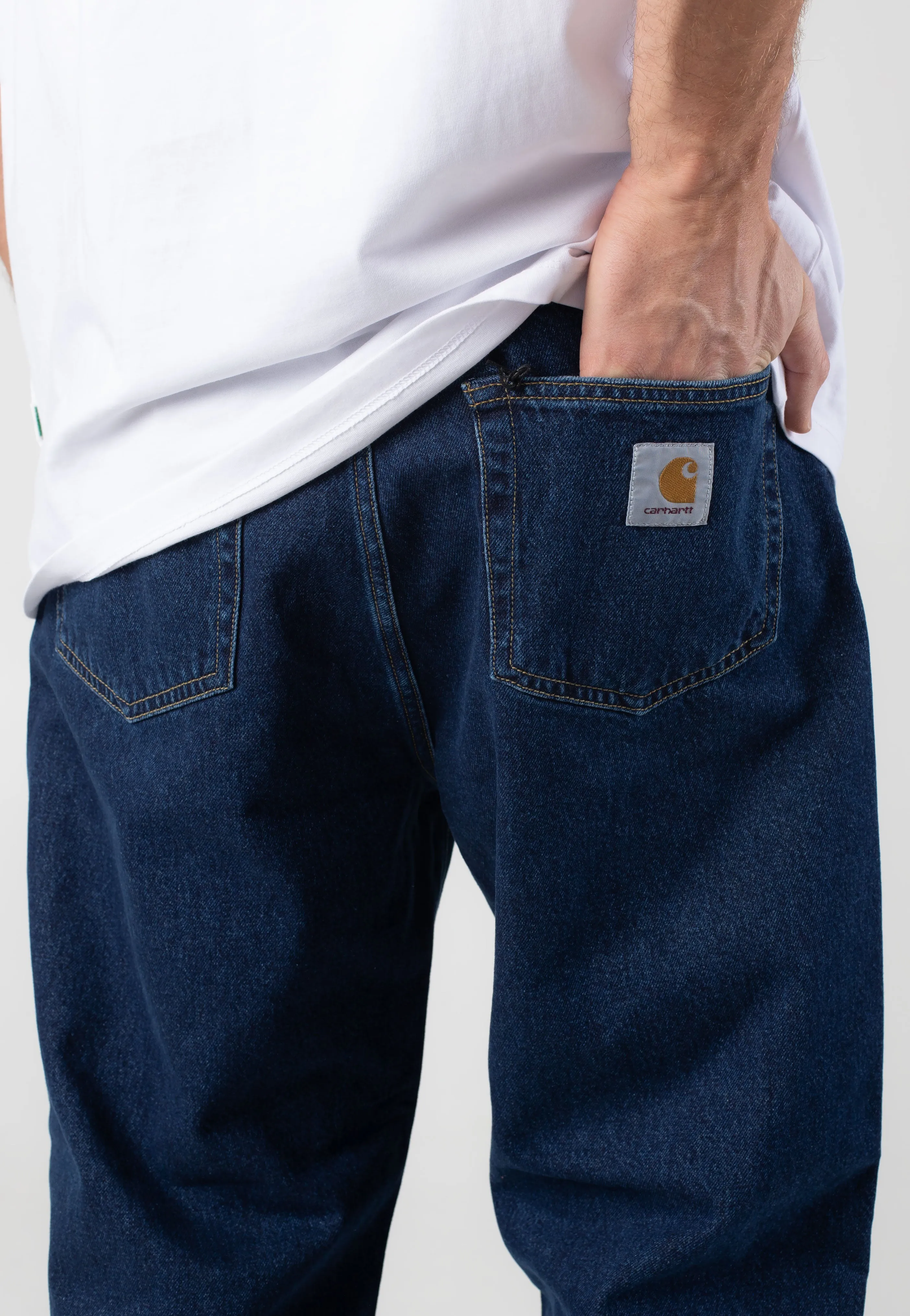 Carhartt WIP - Landon Stone Washed Blue - Pants