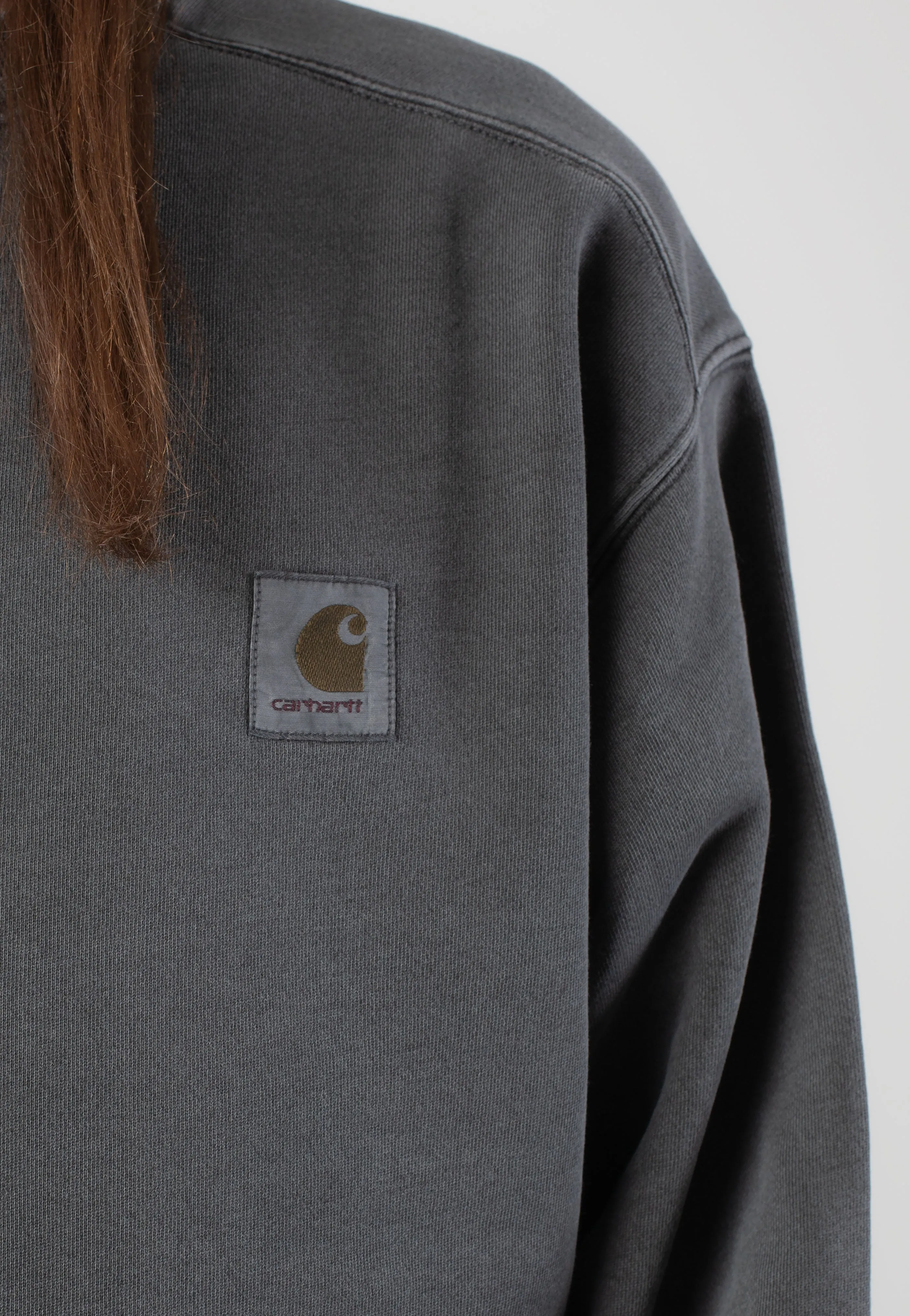 Carhartt WIP - Nelson Garment Dyed Graphite - Sweater