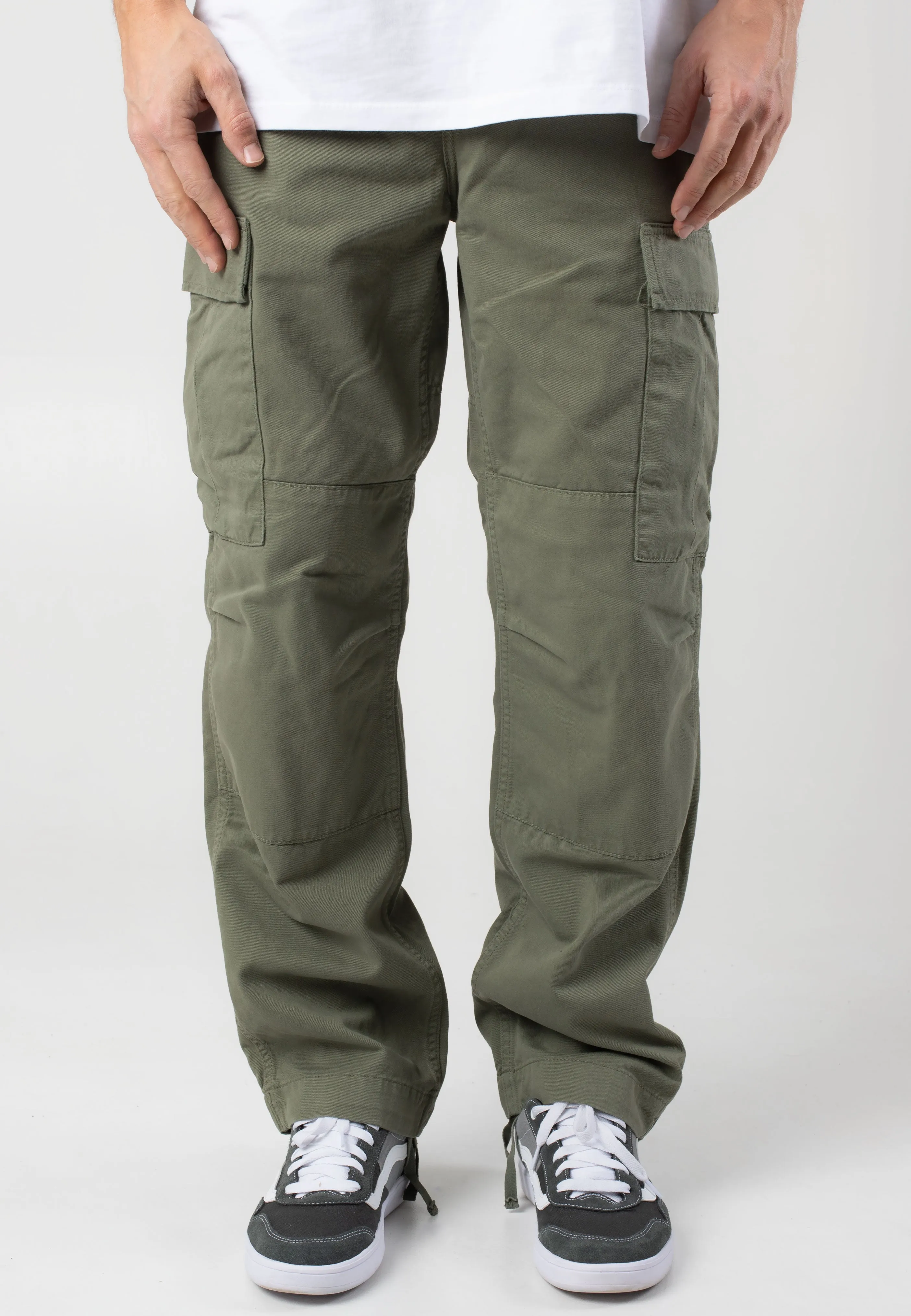 Carhartt WIP - Regular Cargo Garment Dyed Dollar Green - Pants