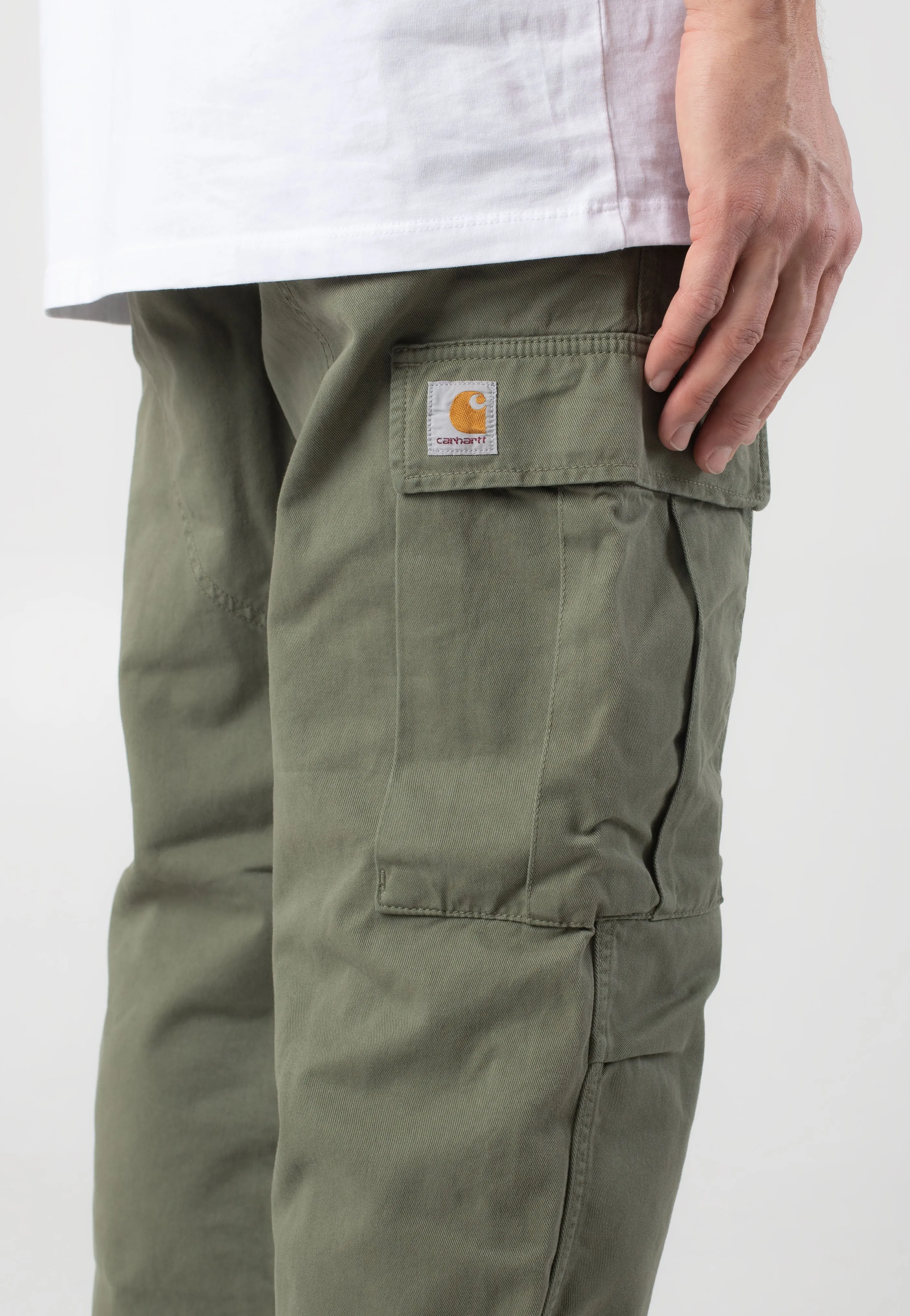 Carhartt WIP - Regular Cargo Garment Dyed Dollar Green - Pants