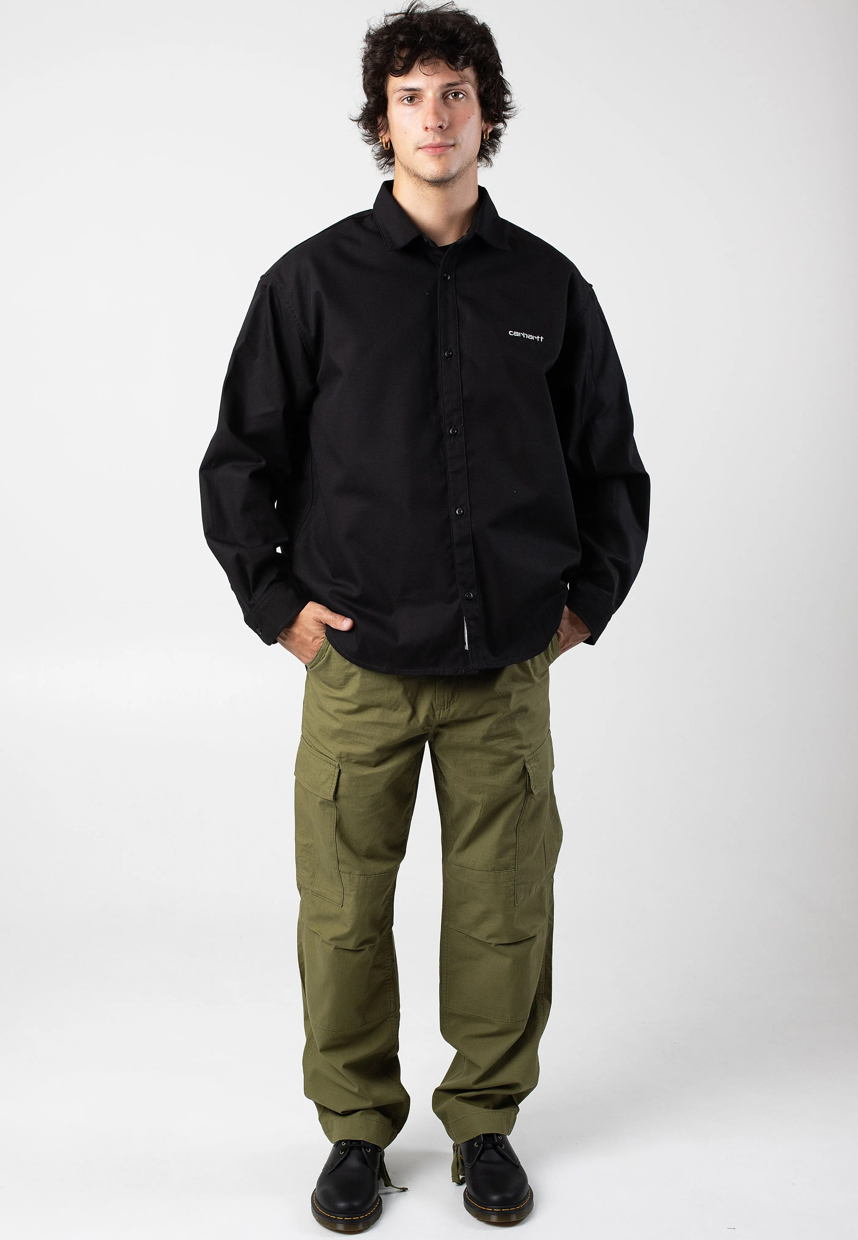 Carhartt WIP - Regular Cargo Rinsed Capulet - Pants