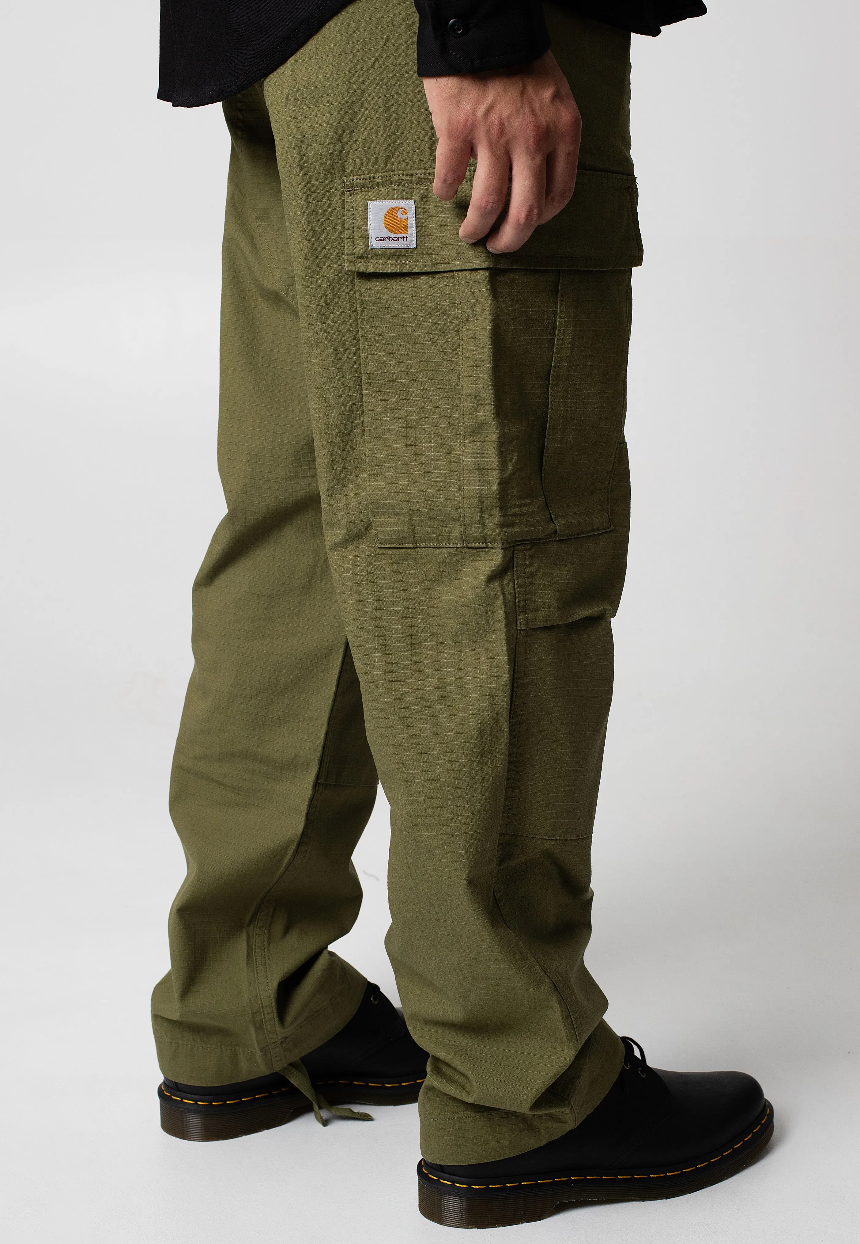Carhartt WIP - Regular Cargo Rinsed Capulet - Pants