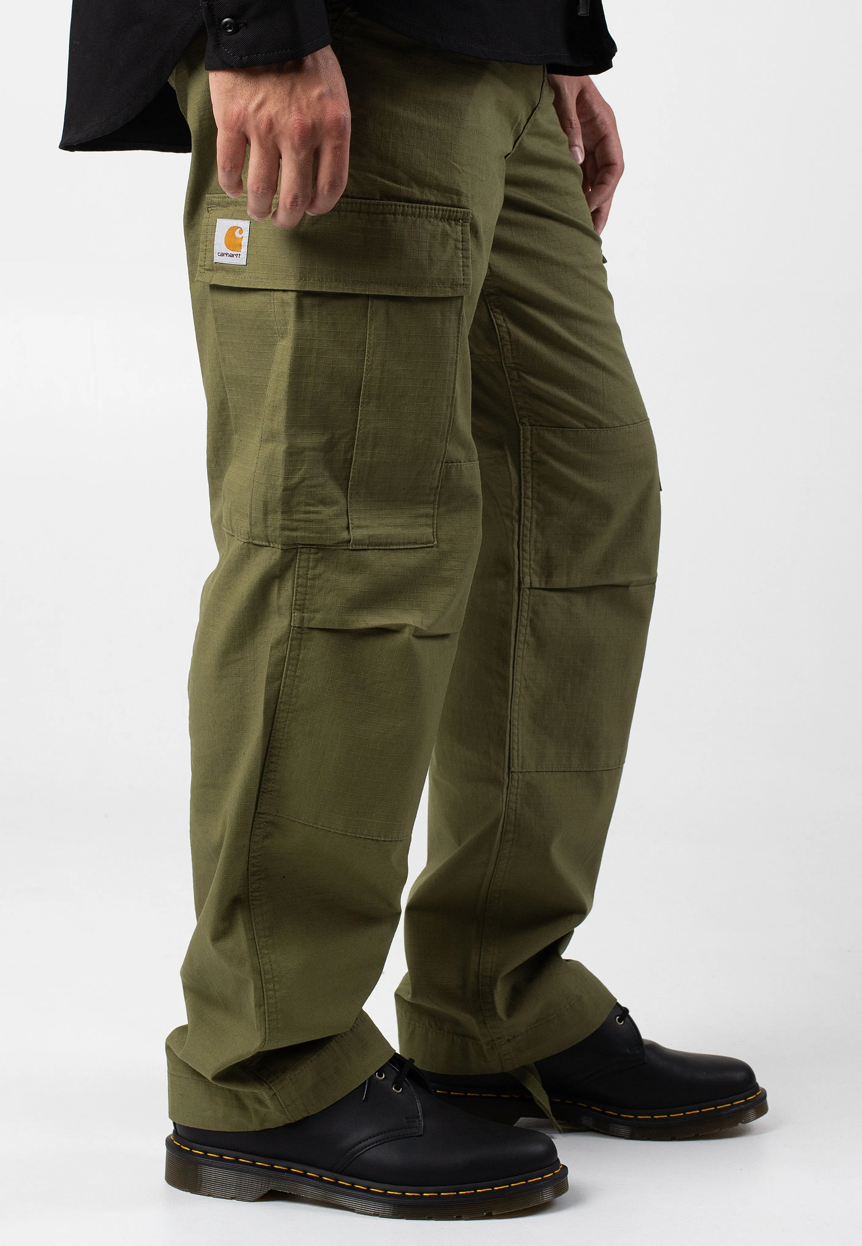 Carhartt WIP - Regular Cargo Rinsed Capulet - Pants