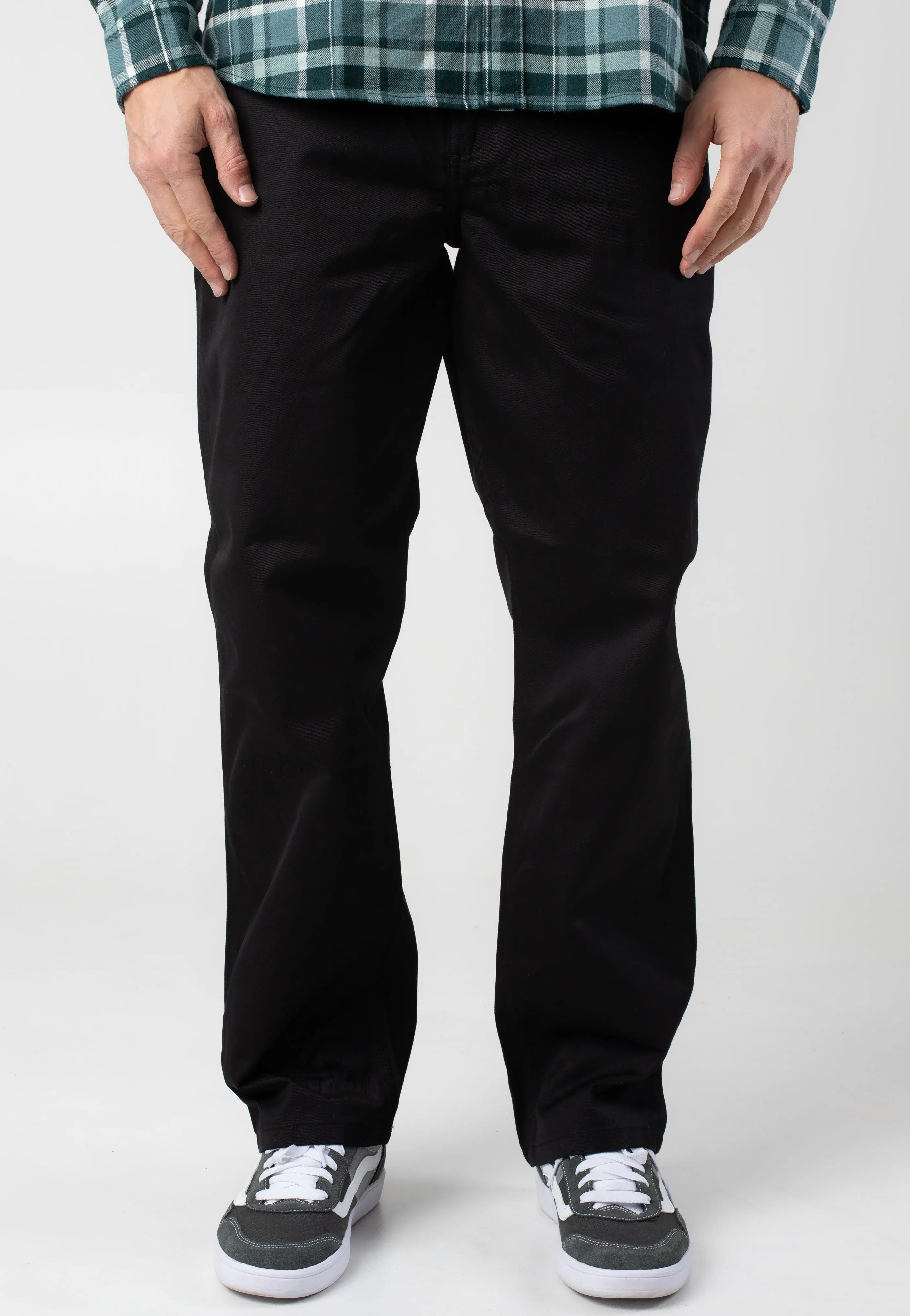 Carhartt WIP - Simple Rinsed Black - Pants