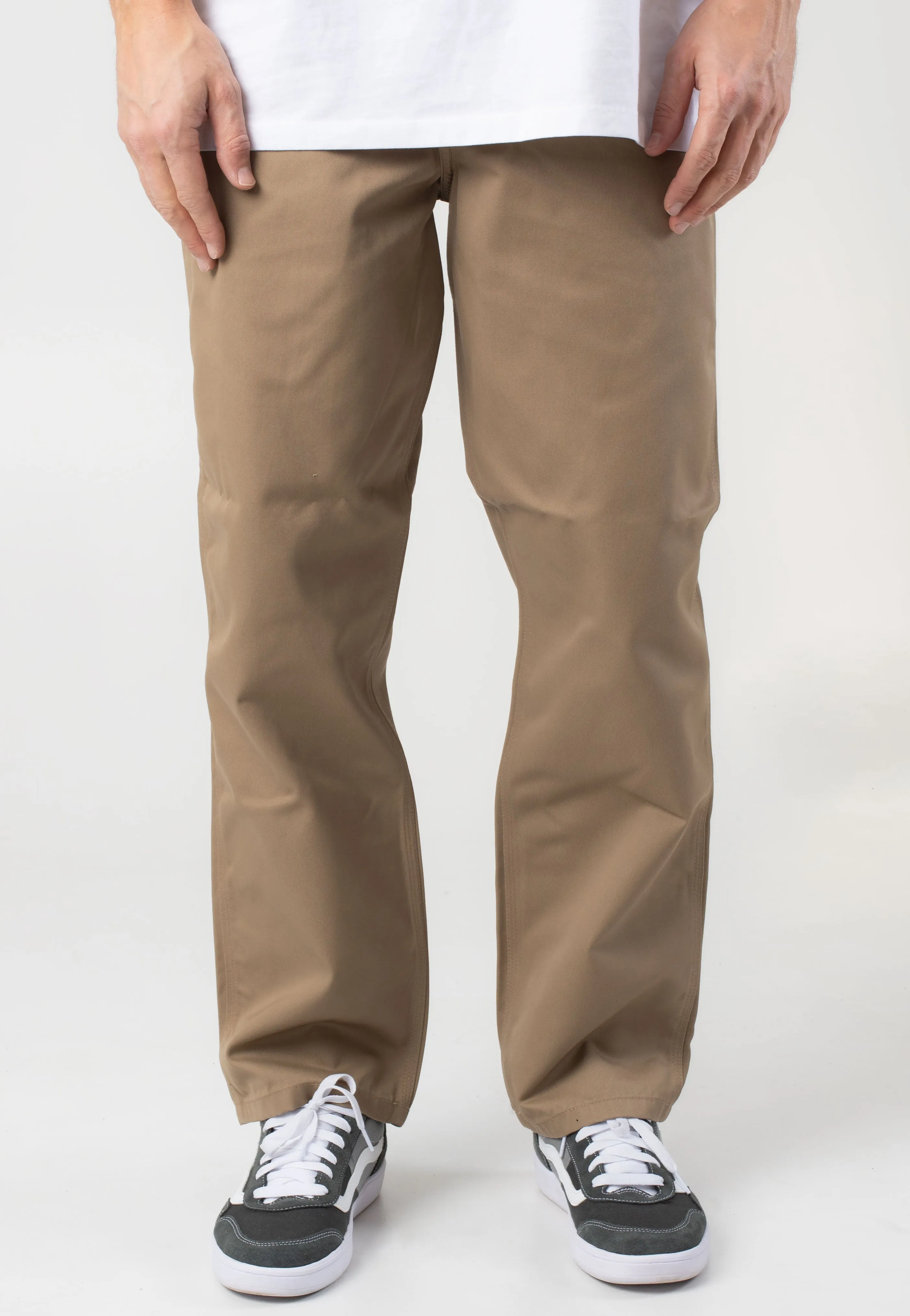 Carhartt WIP - Simple Rinsed Leather - Pants