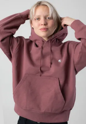 Carhartt WIP - W' Hooded Casey Dusky Pink/Silver - Hoodie