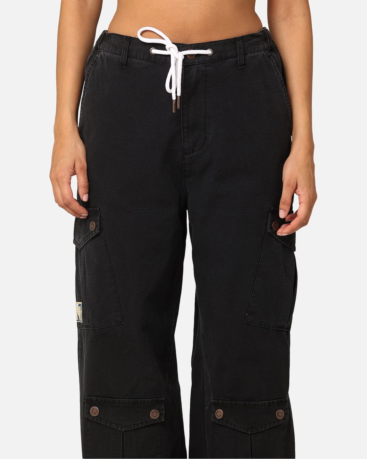 Carre Quality Cargo Jogger Washed Black