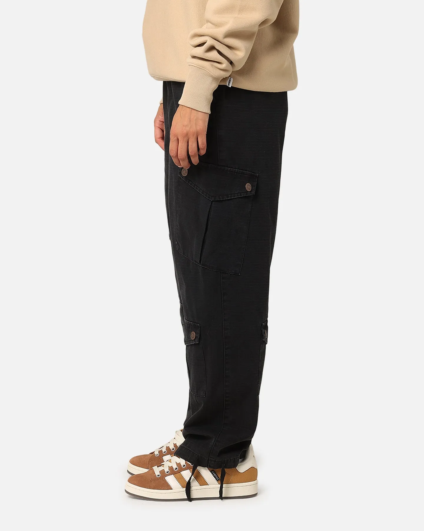 Carre Quality Cargo Jogger Washed Black