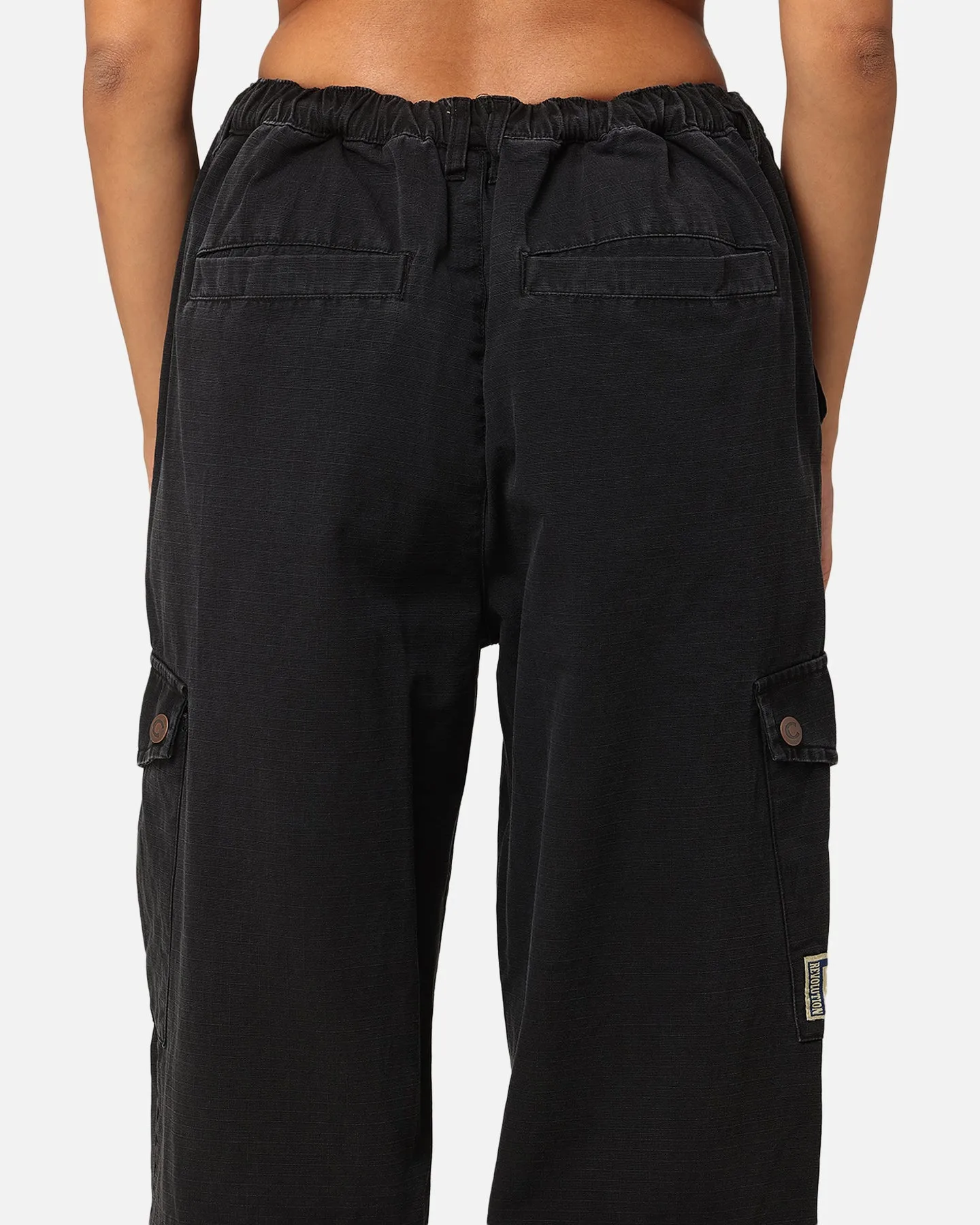 Carre Quality Cargo Jogger Washed Black