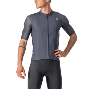 Castelli Endurance Elite Mens Cycling Jersey (Dark Gray)