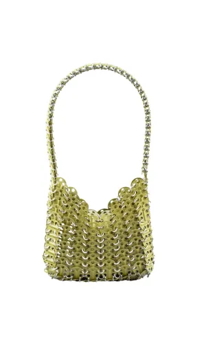 CHAINMAIL BAG IN GREEN Gloria Lanvin