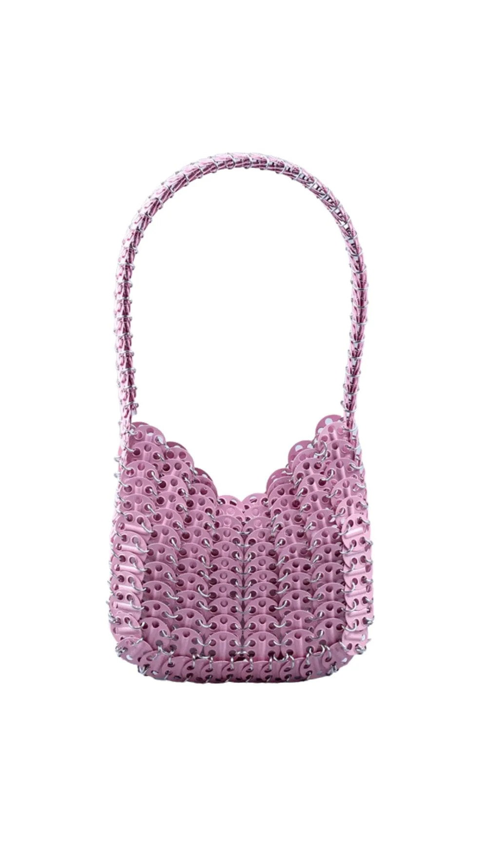 CHAINMAIL BAG IN PINK Gloria Lanvin