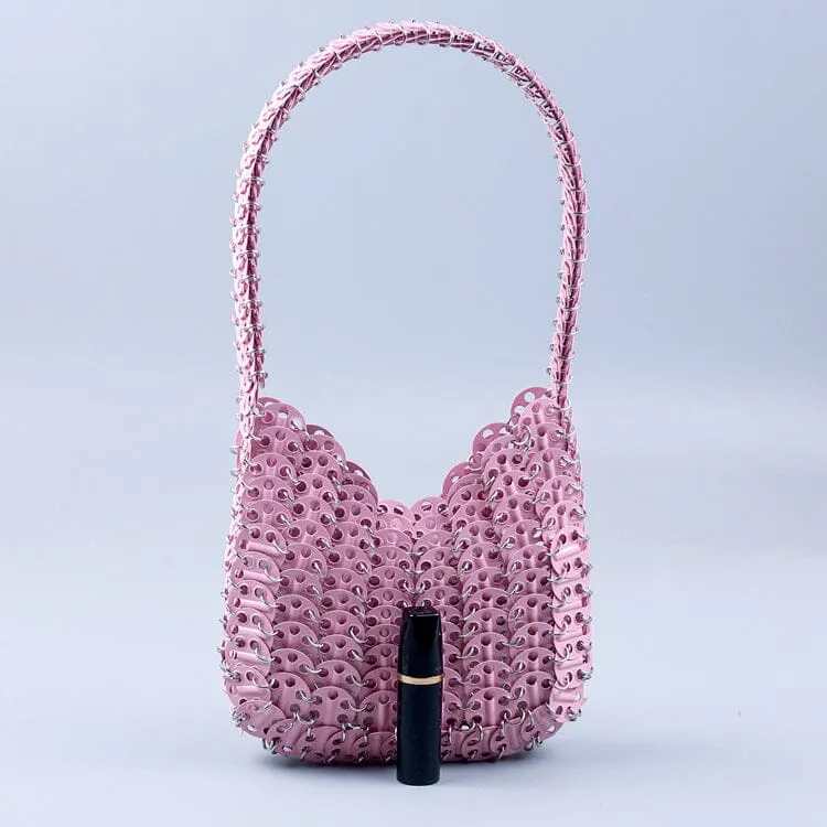 CHAINMAIL BAG IN PINK Gloria Lanvin