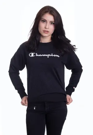 Champion - Crewneck Black - Sweater