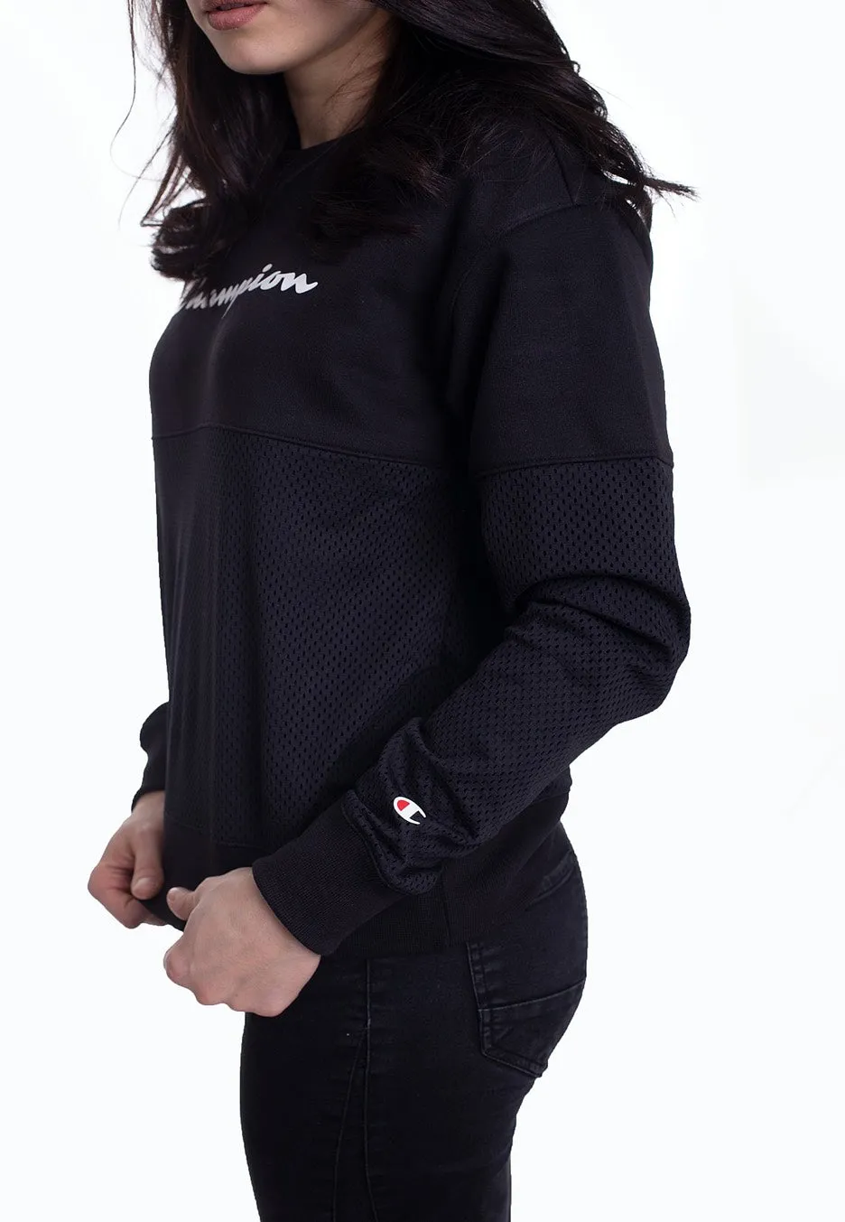 Champion - Crewneck Black - Sweater