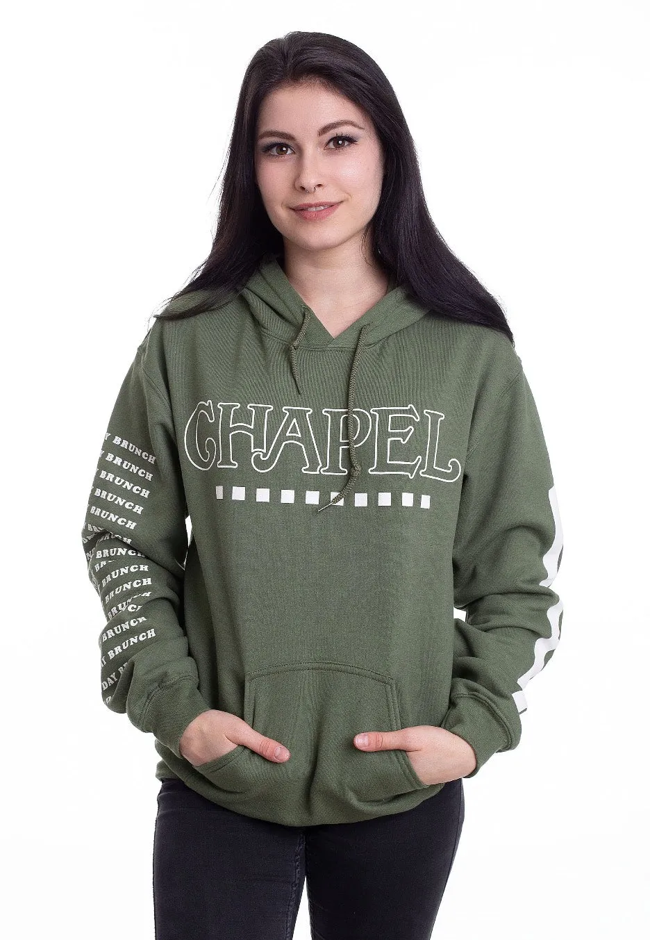 Chapel - Sunday Brunch Military Green - Hoodie