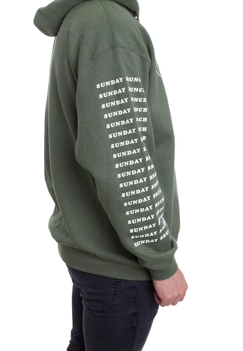 Chapel - Sunday Brunch Military Green - Hoodie