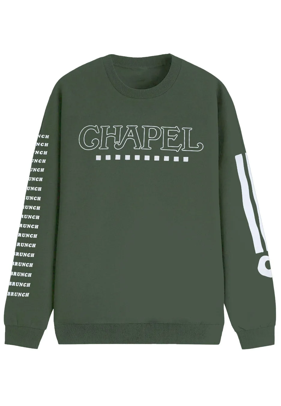 Chapel - Sunday Brunch Military Green - Hoodie