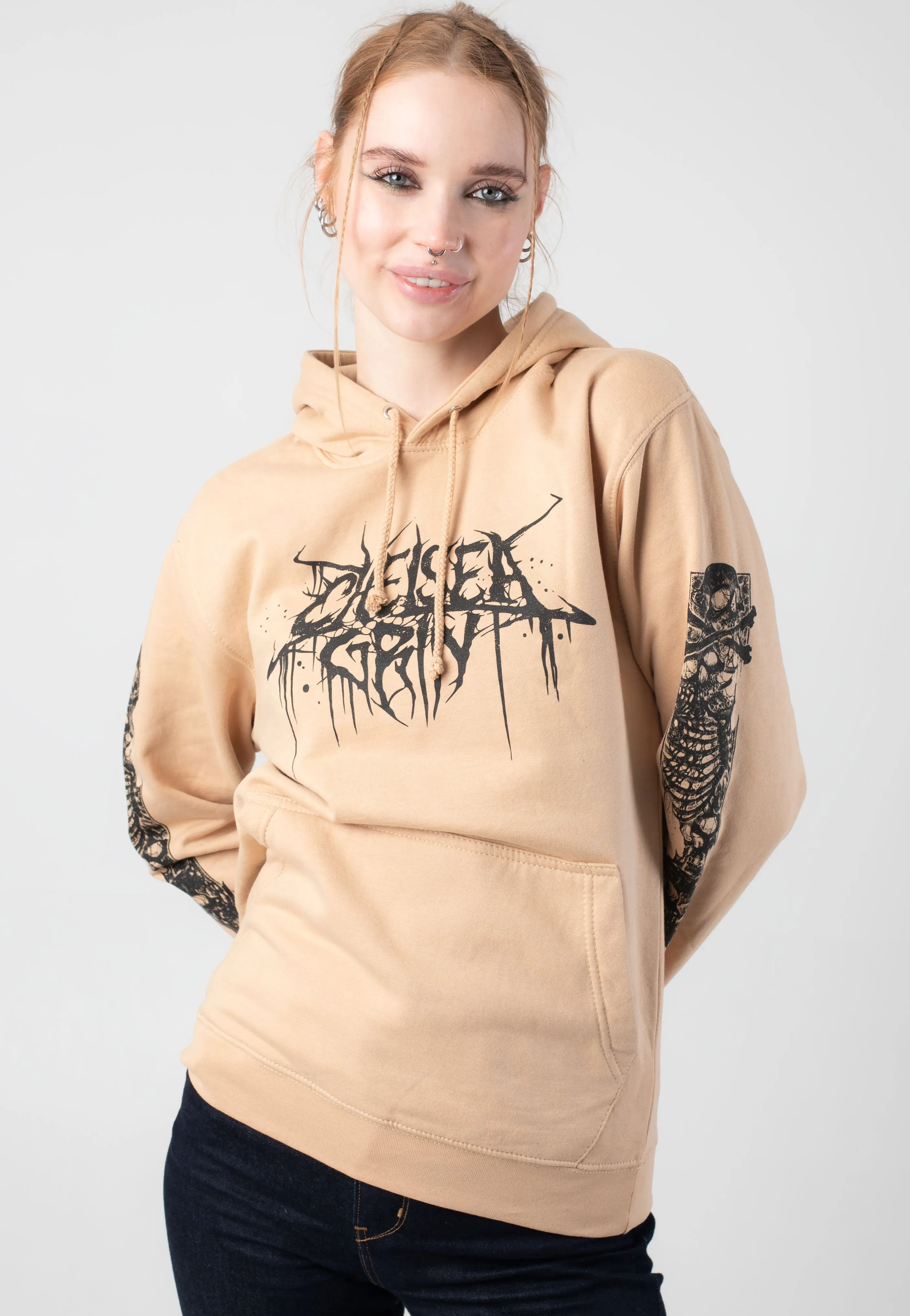 Chelsea Grin - Fallen Skulls Natural - Hoodie
