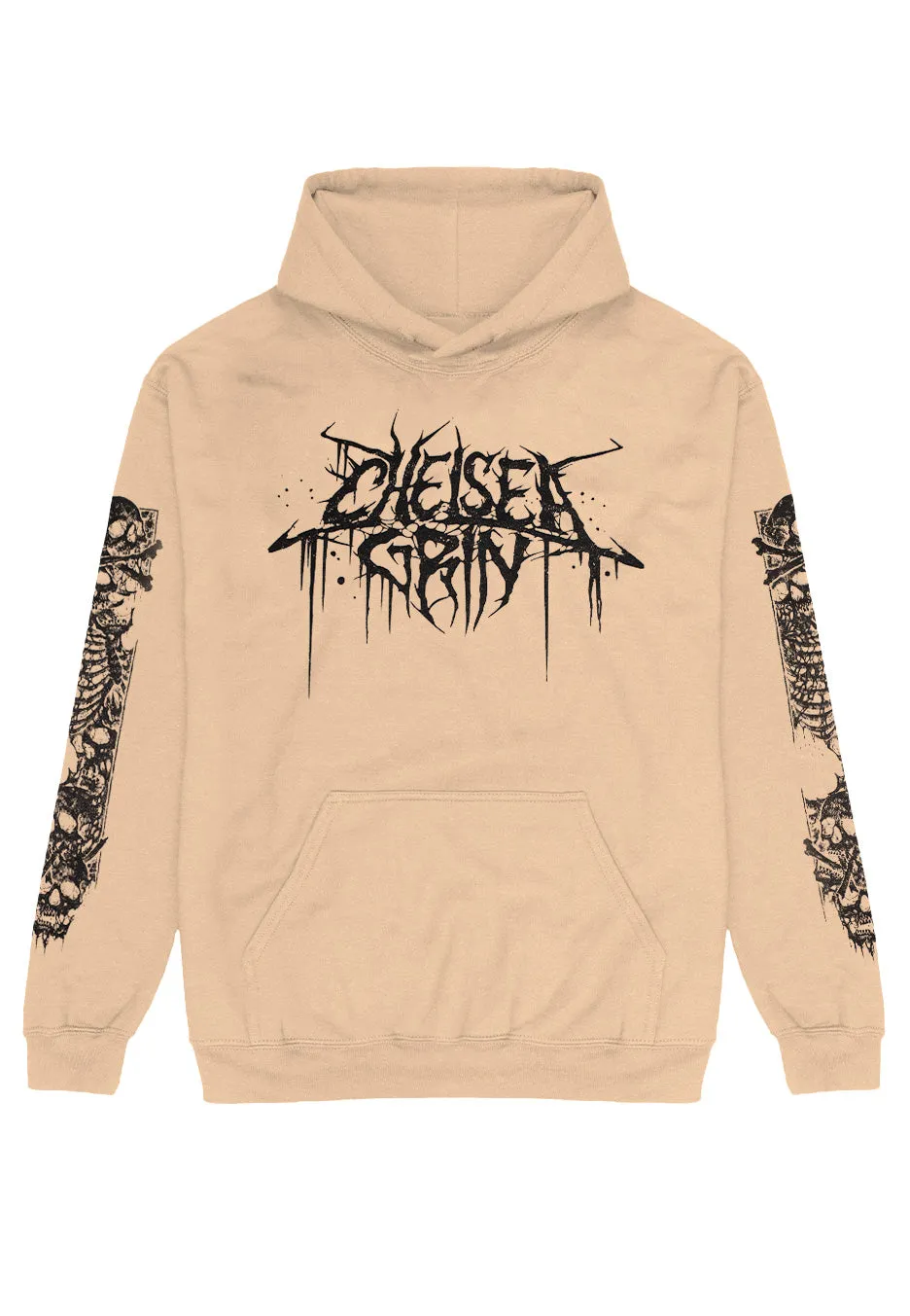 Chelsea Grin - Fallen Skulls Natural - Hoodie