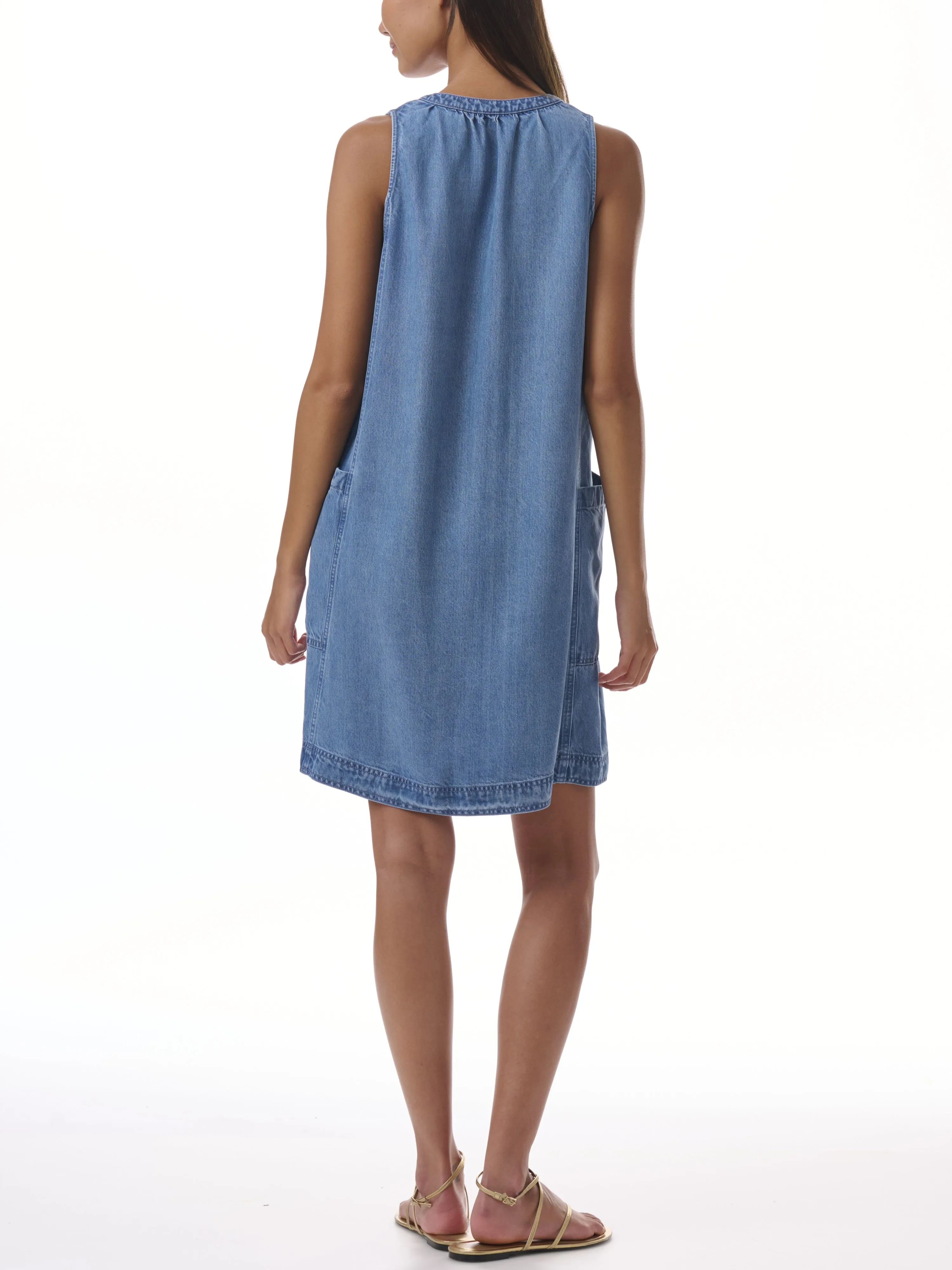 CHELSEA INDIGO DRESS