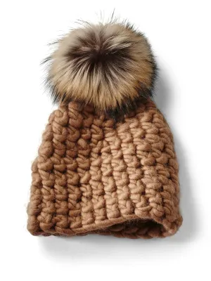 Chunky Wool Knit Hat