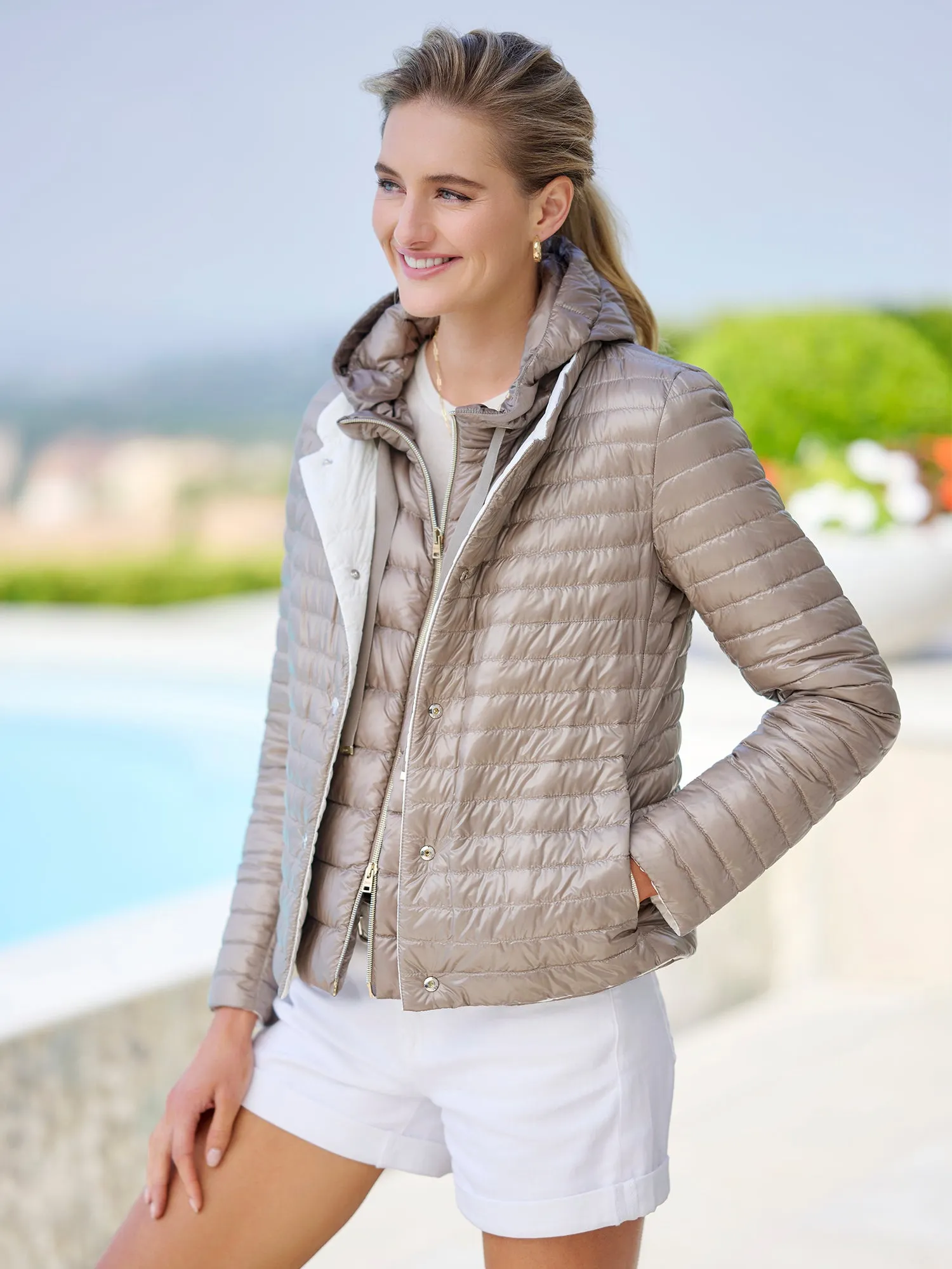 Claudia Matte Ultralight Down Jacket