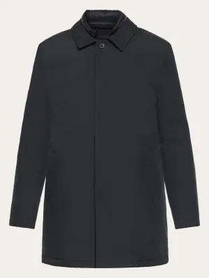 Climate Shell Carcoat Jacket GRS - Black Jet Knowledge Cotton