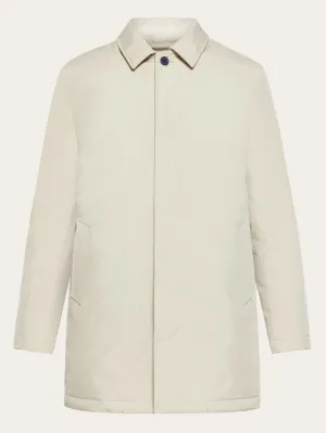 Climate Shell Carcoat Jacket GRS - Light feather gray Knowledge Cotton