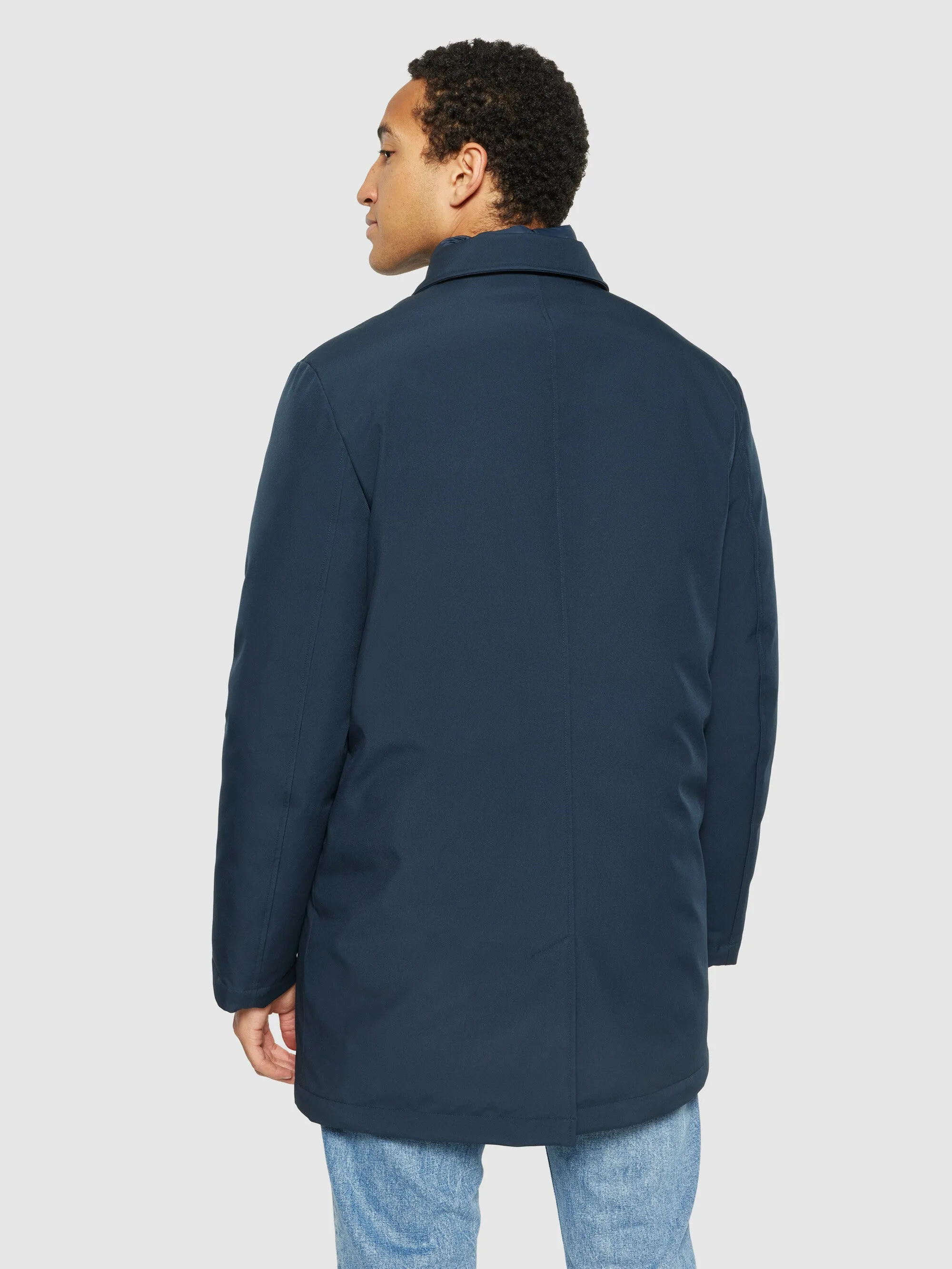 Climate Shell Carcoat Jacket GRS - Total Eclipse Knowledge Cotton