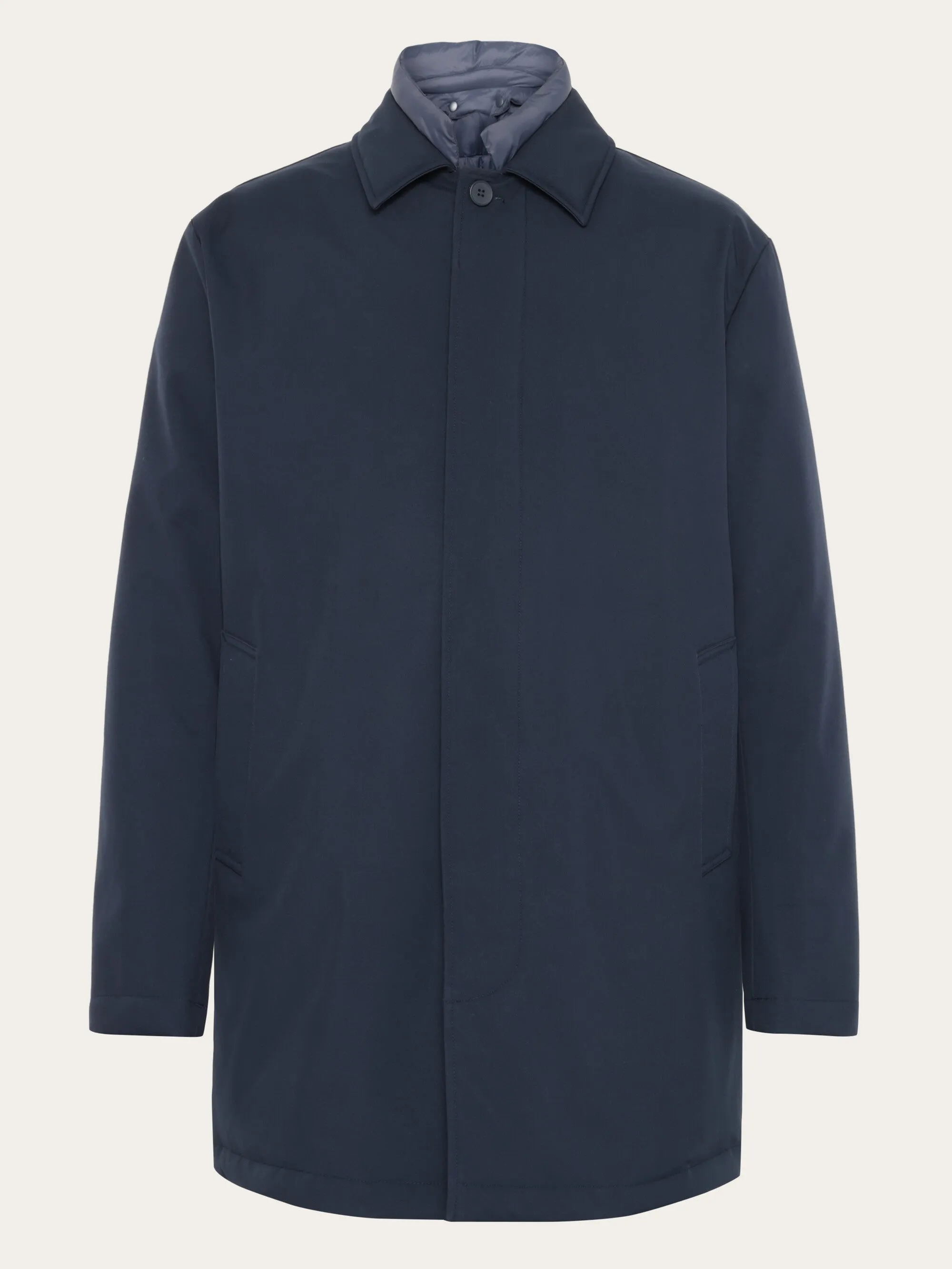 Climate Shell Carcoat Jacket GRS - Total Eclipse Knowledge Cotton